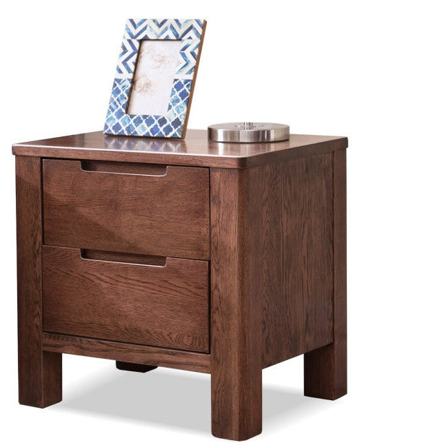 Oak Solid Wood Nightstand