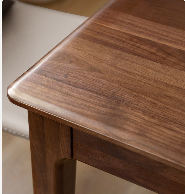 Black Walnut, Ash, Oak, Sandalwood Solid Wood Office Desk, Long Table