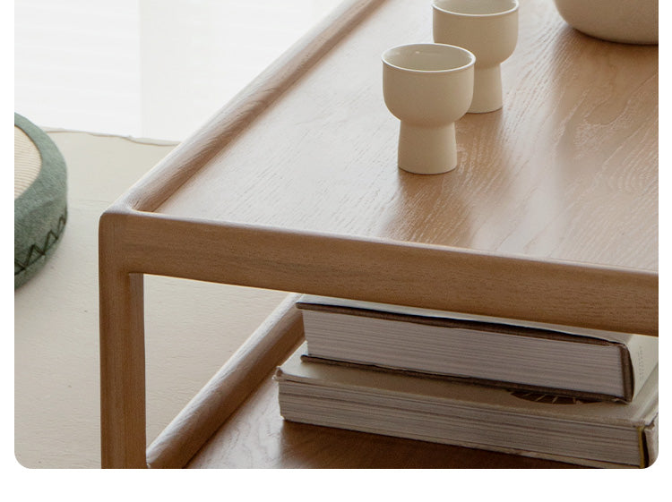 Oak, Ash Solid Wood Bay Window Table