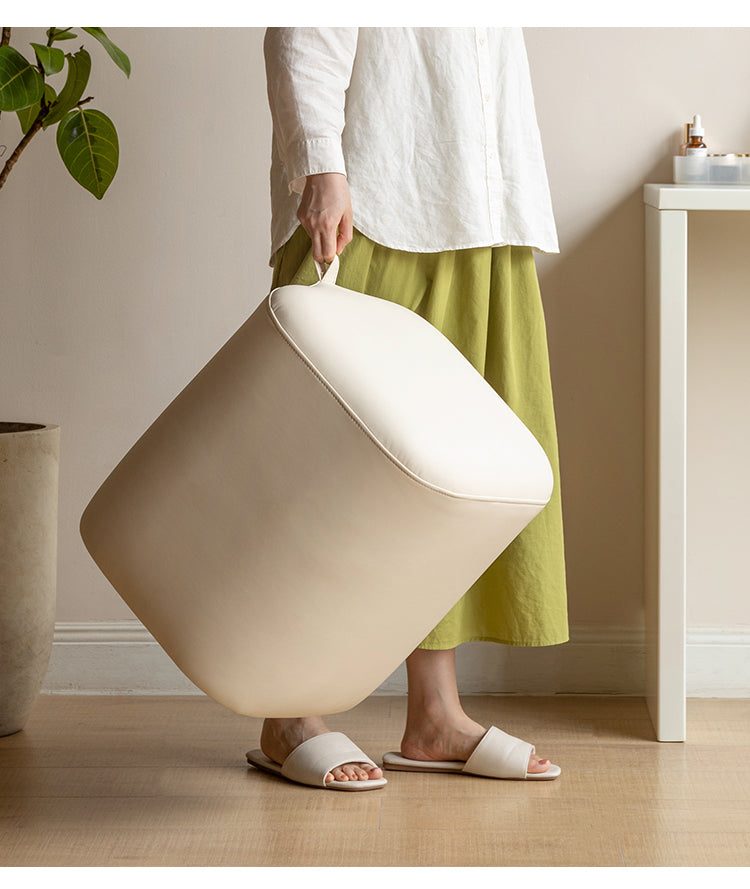 Makeup Stool Organic Leather