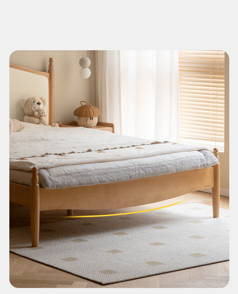 Beech, Oak Solid wood Princess bed<