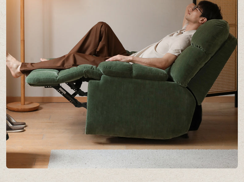 Fabric Lazy Chair Reclining Single