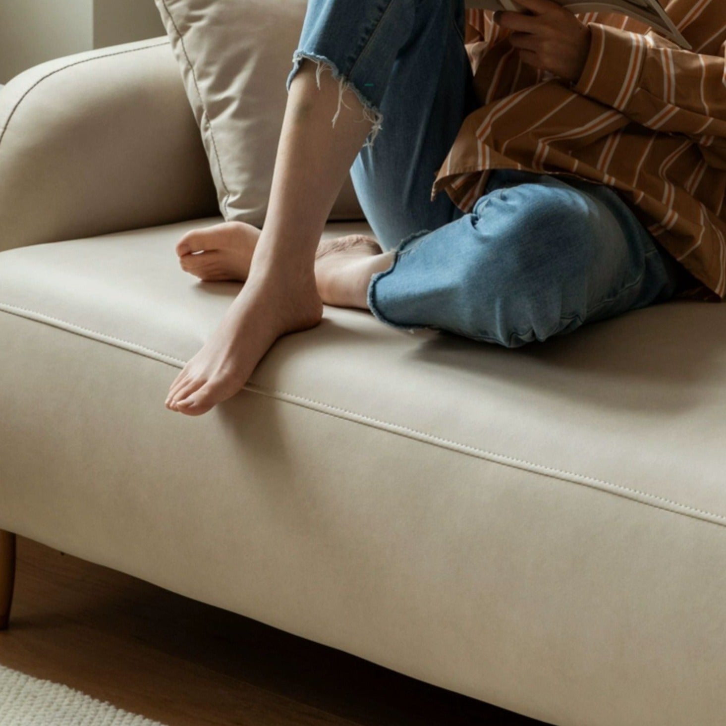 Сute Technology Fabric Sofa.