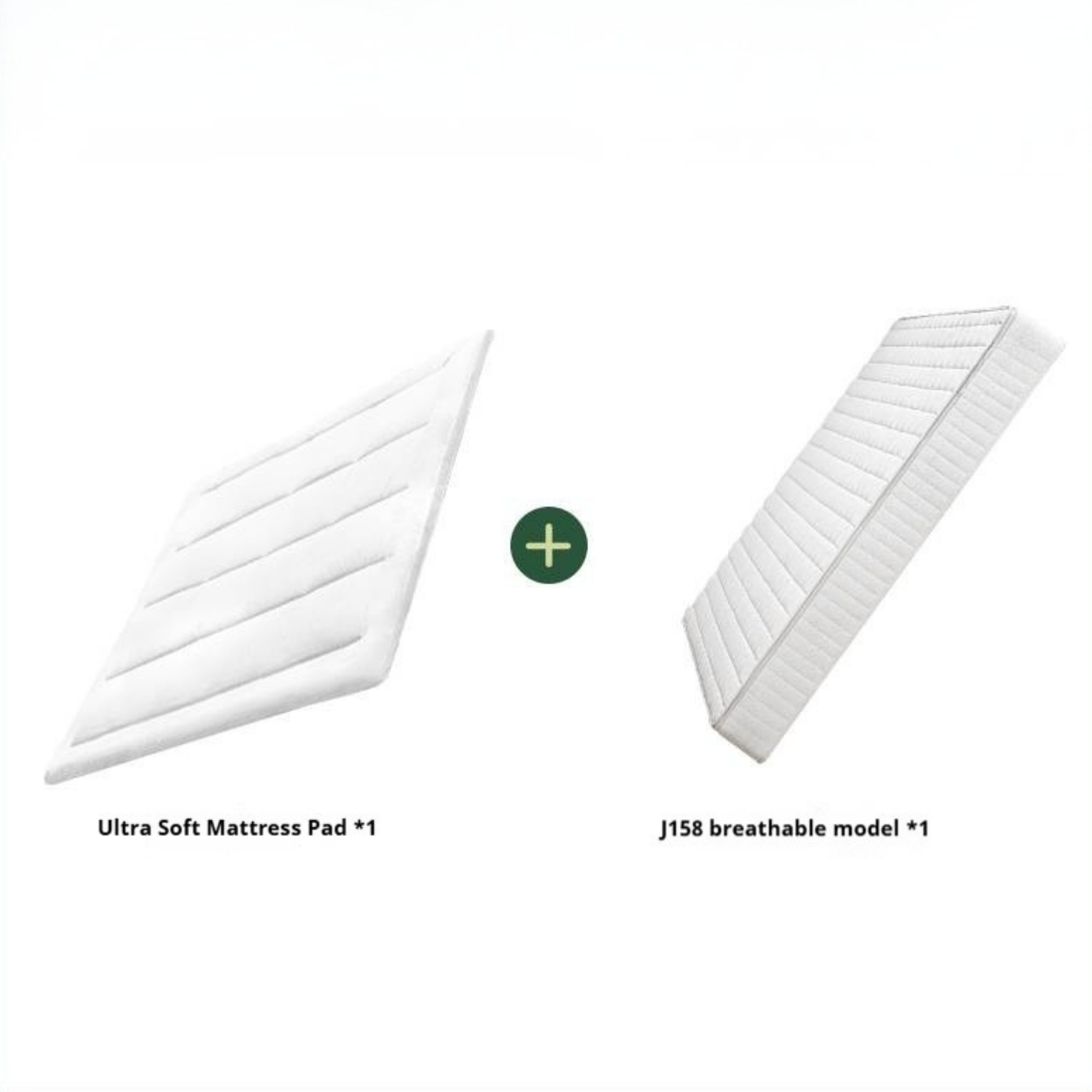 Eco-Friendly Zero Glue Certified Mattress with Jute and Latex — Natural Design