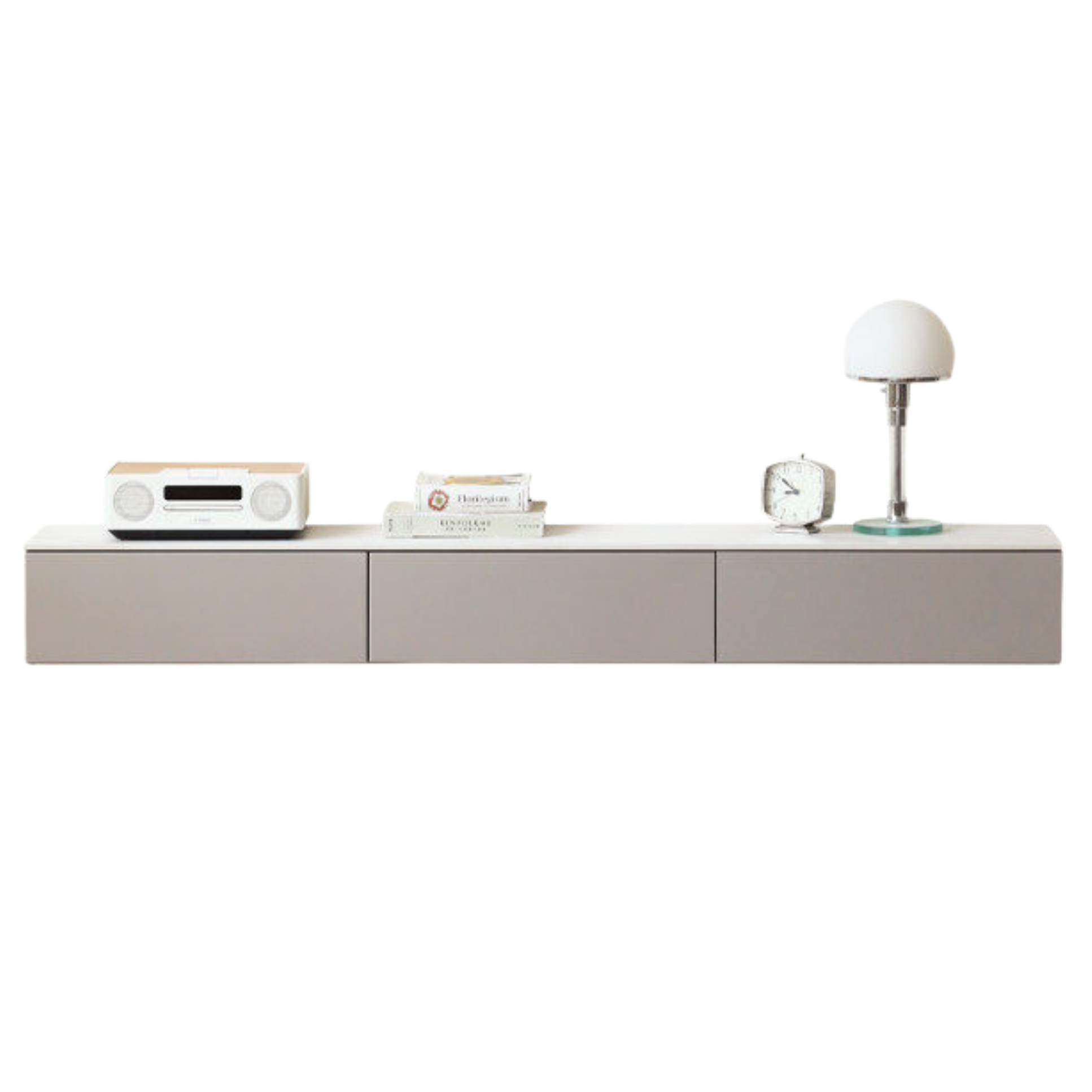 Tulipwood Wall-Mounted Suspended Splicing TV Cabinet.