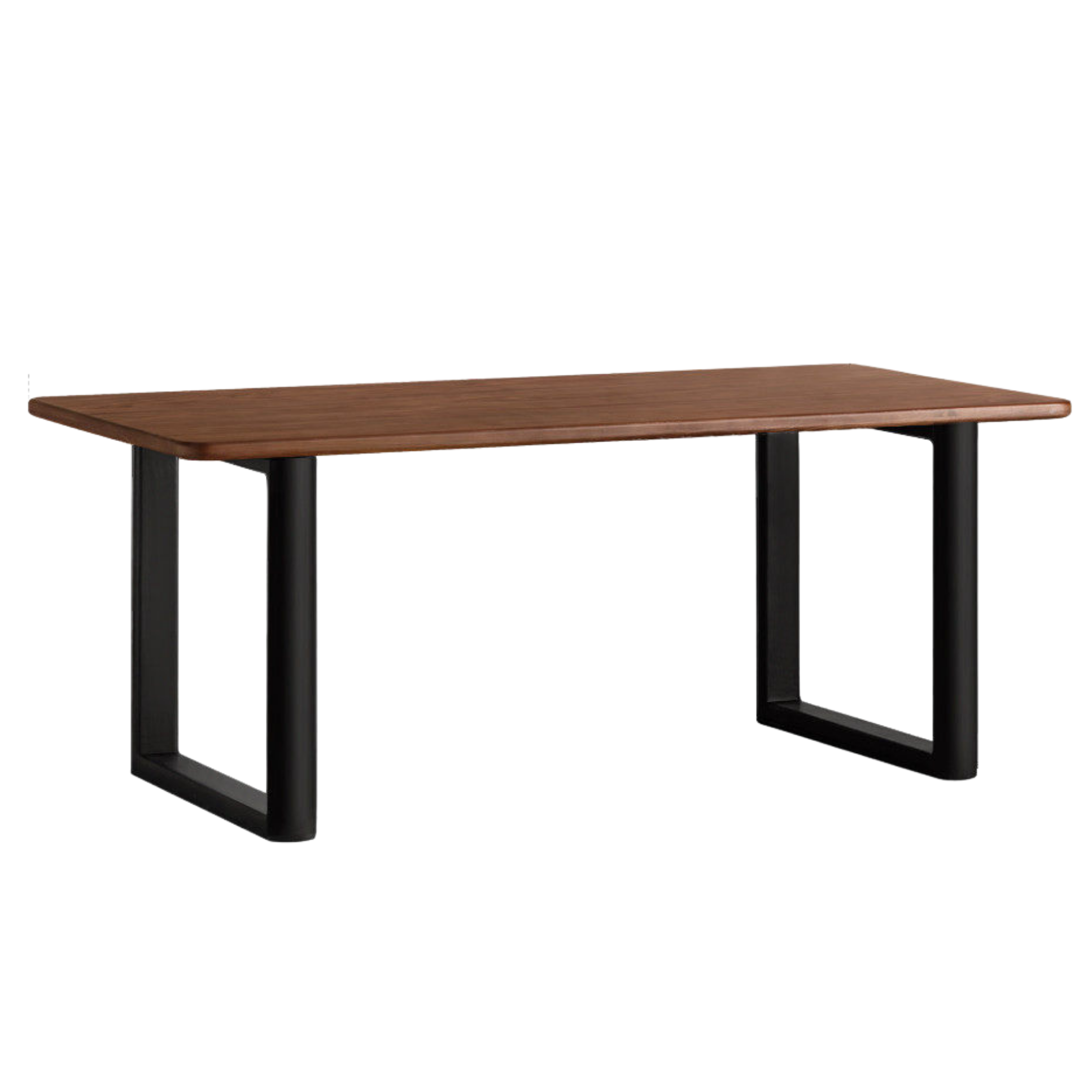 Black Walnut, Sandalwood Solid Wood Italian Light Luxury Dining Table