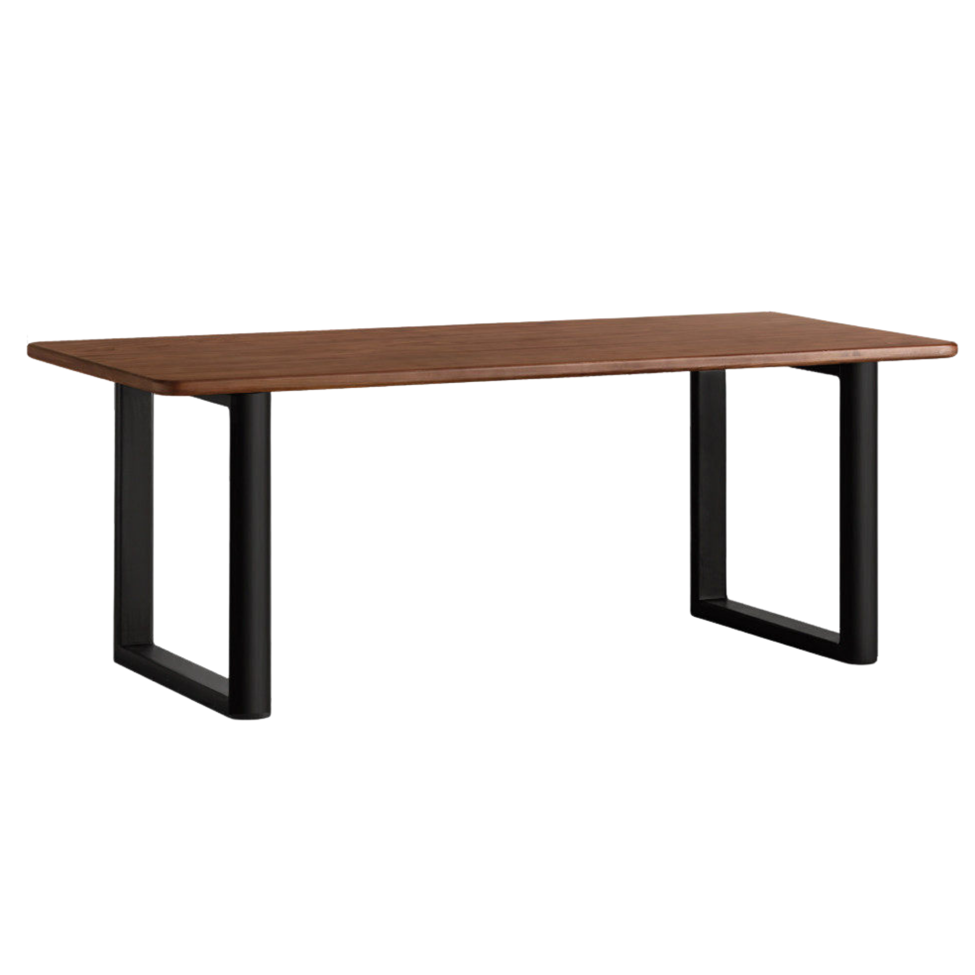Black Walnut, Sandalwood Solid Wood Italian Light Luxury Dining Table