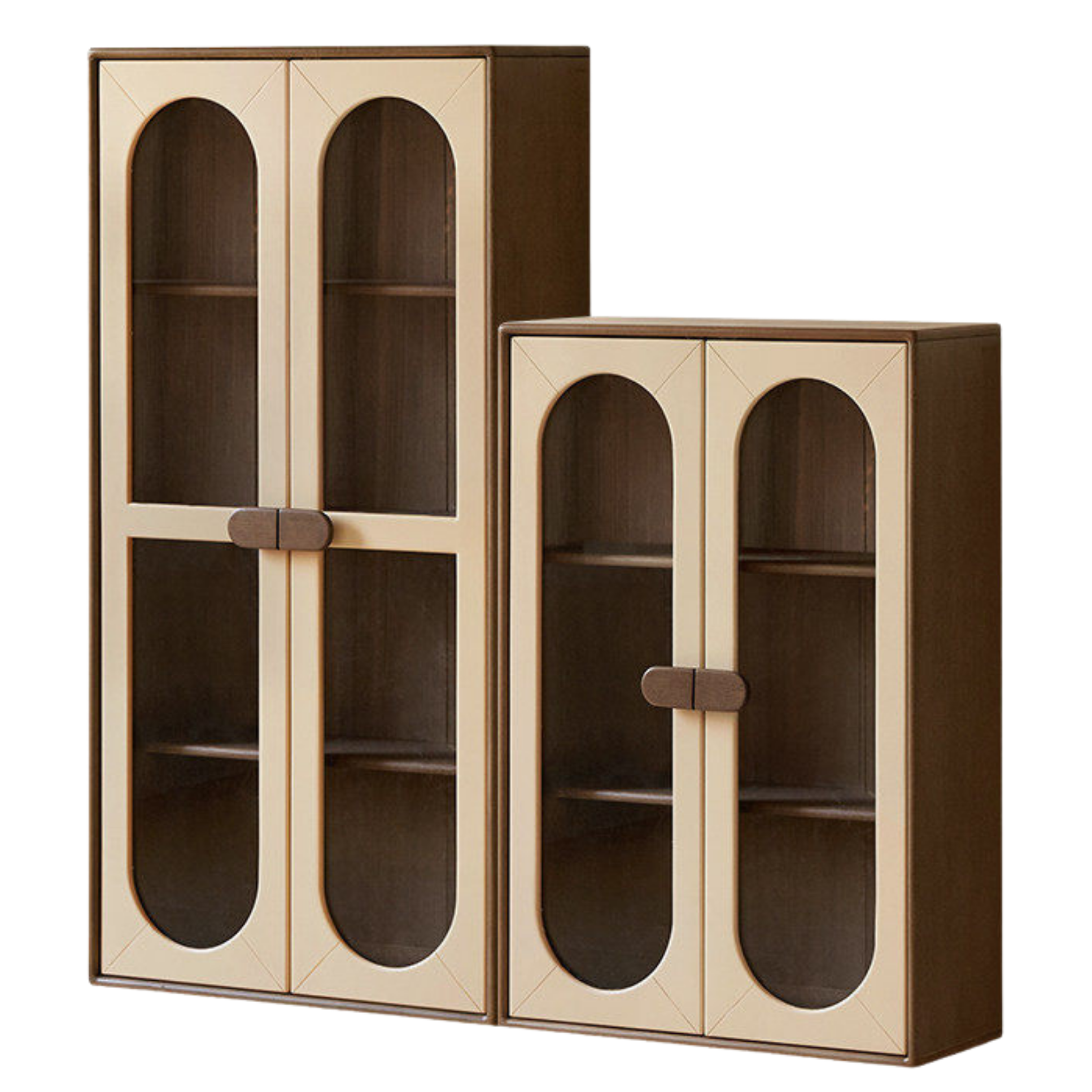 Solid Rubberwood Children's Bookshelf Retro Style