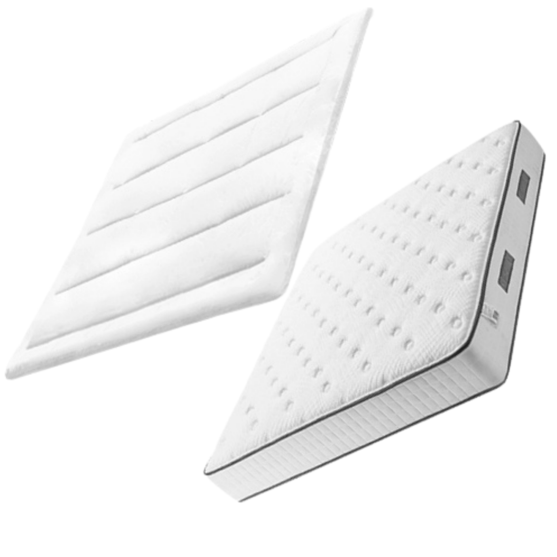 Natural Coconut Palm Hard Mattress with Latex and Simmons Spring