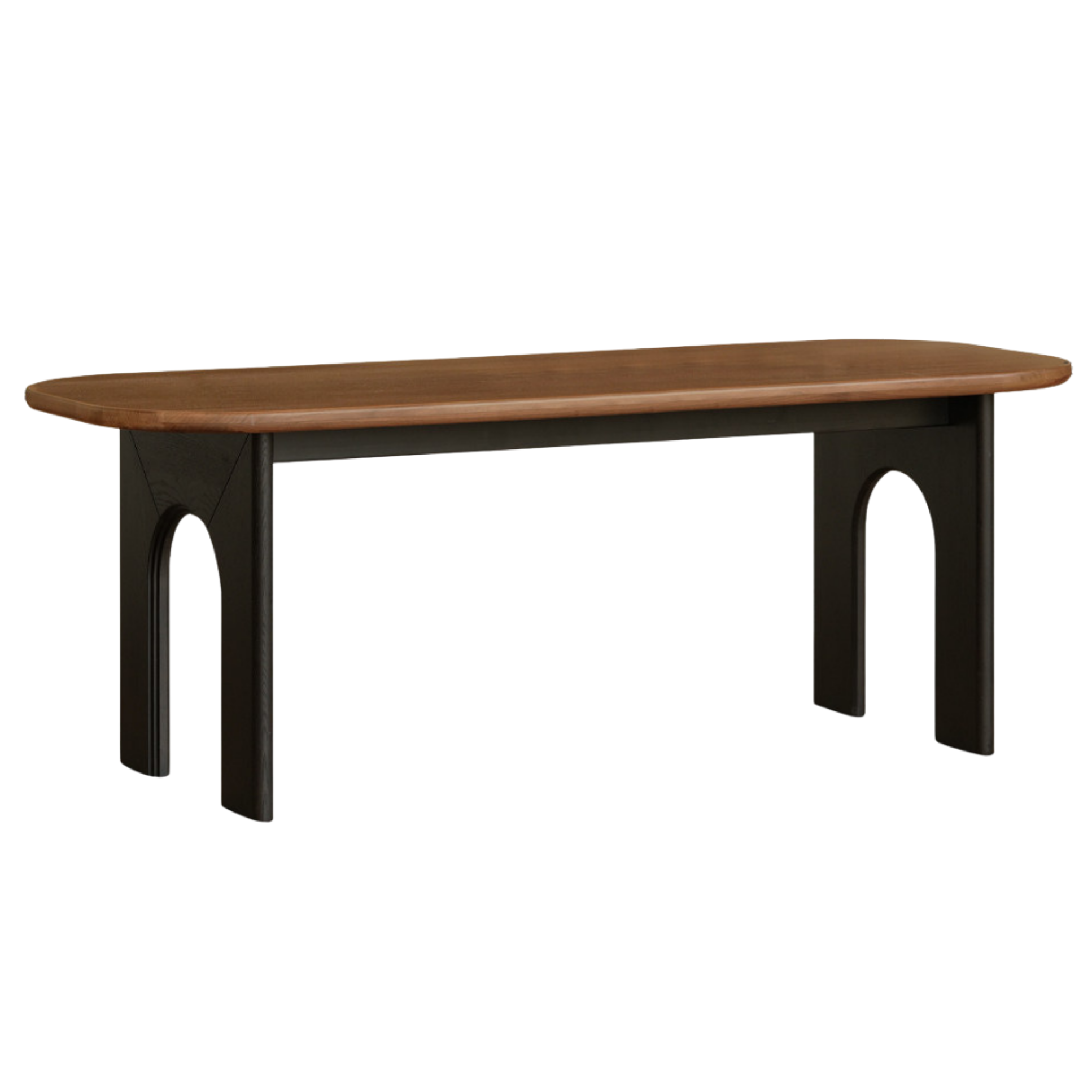 Black Walnut Solid Wood Dining Table French Retro