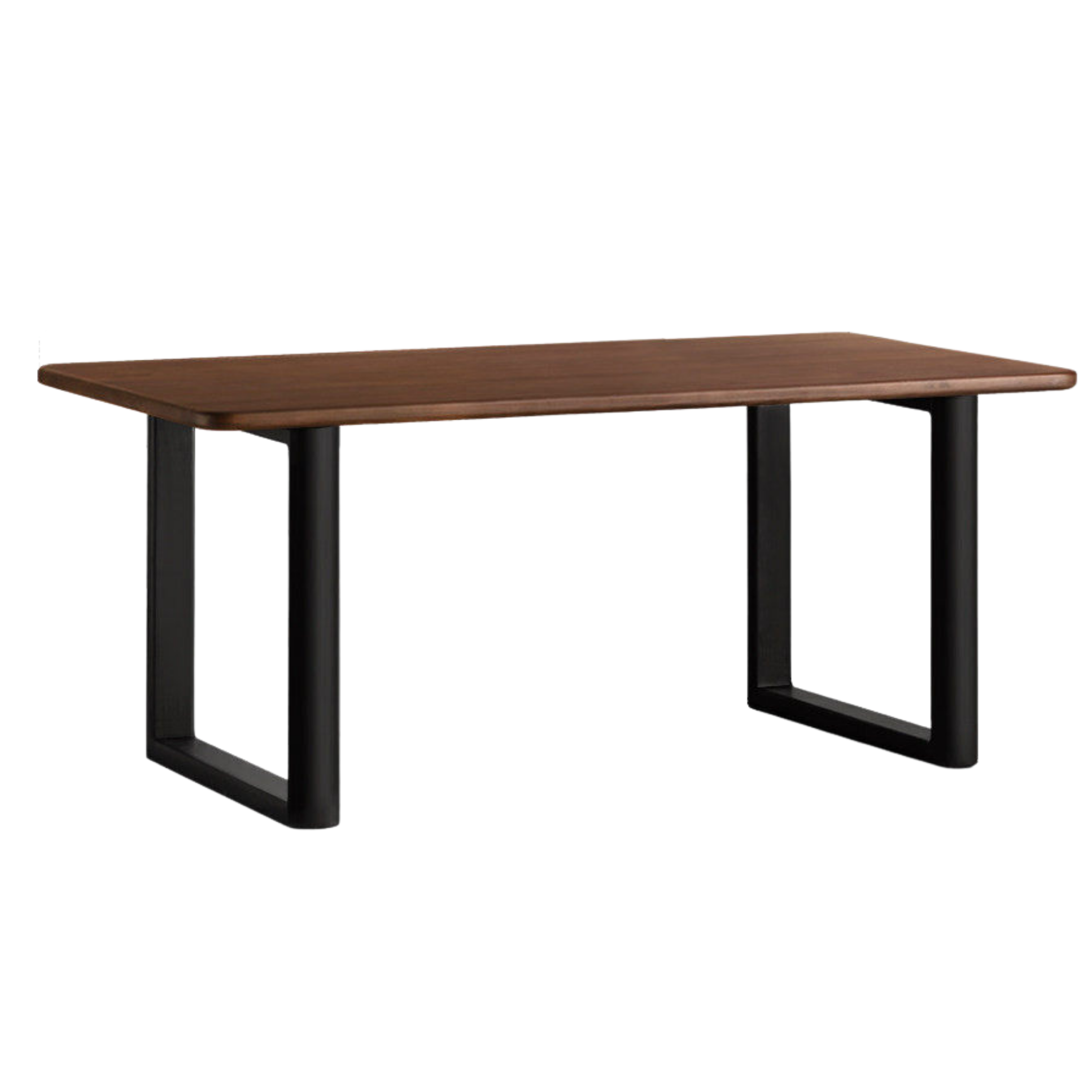 Black Walnut, Sandalwood Solid Wood Italian Light Luxury Dining Table