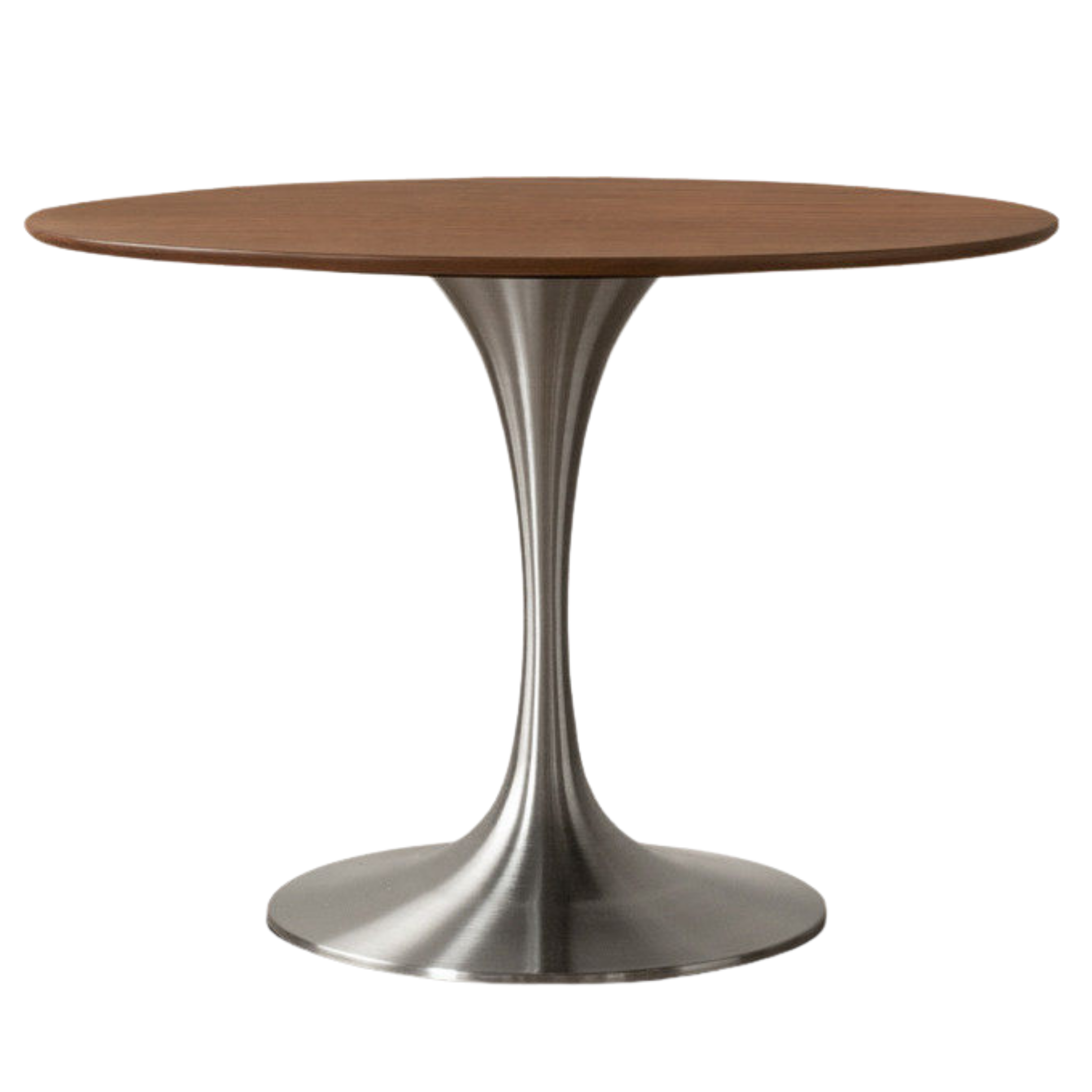 Black Walnut Solid Wood Dining Table Bauhaus Style