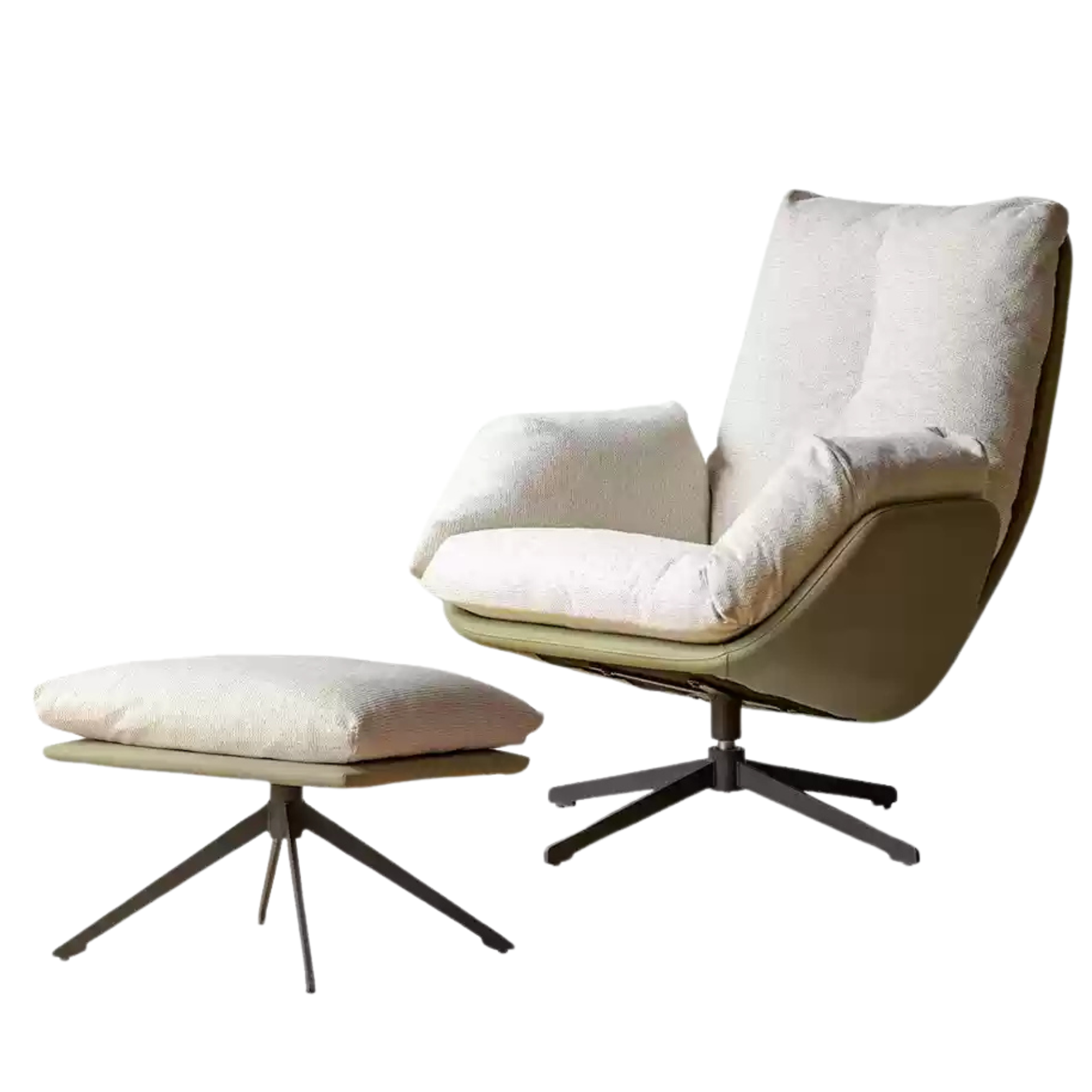 Fabric Rotating Leisure Chair