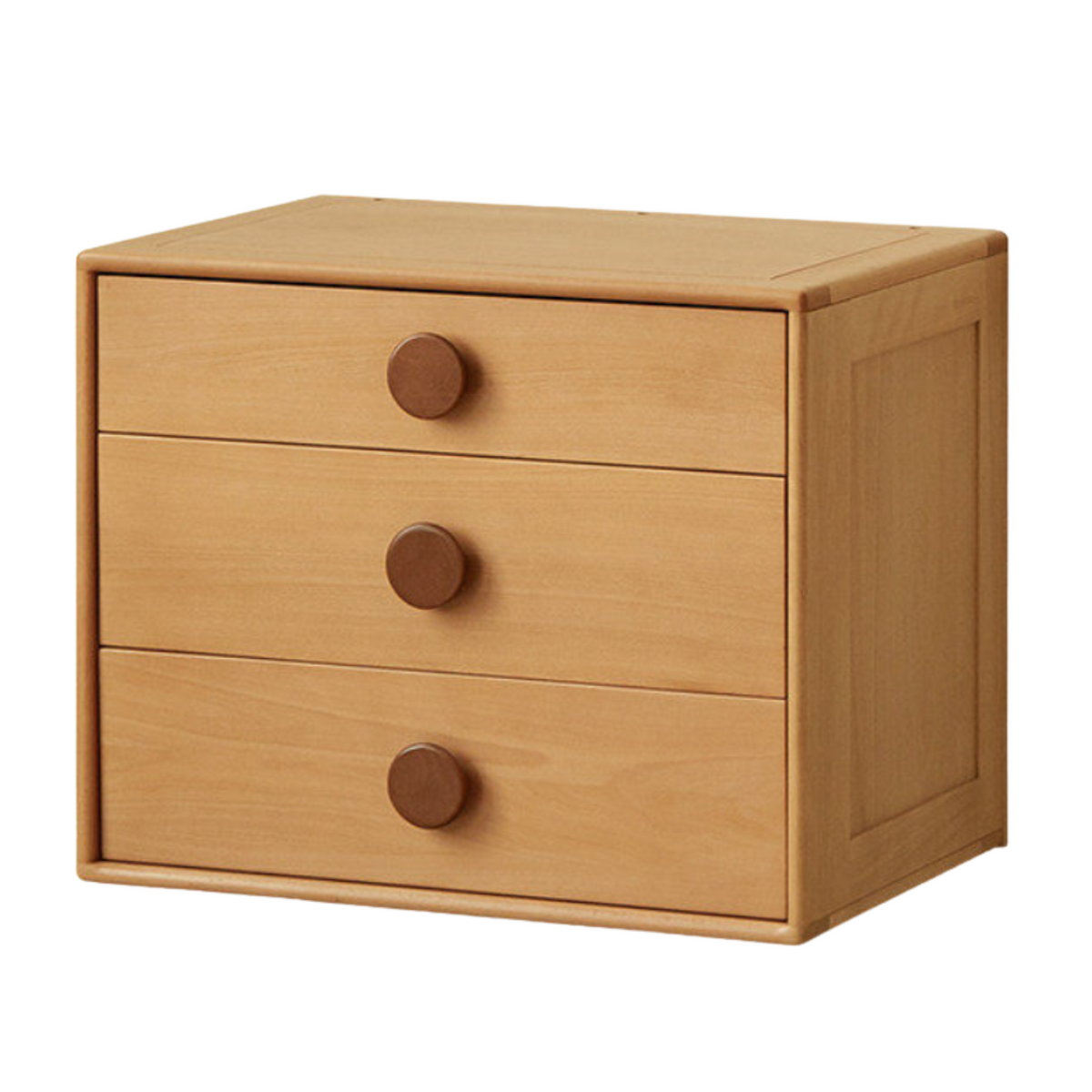 Oak, Beech Solid Wood Kids Wardrobe Free Combination