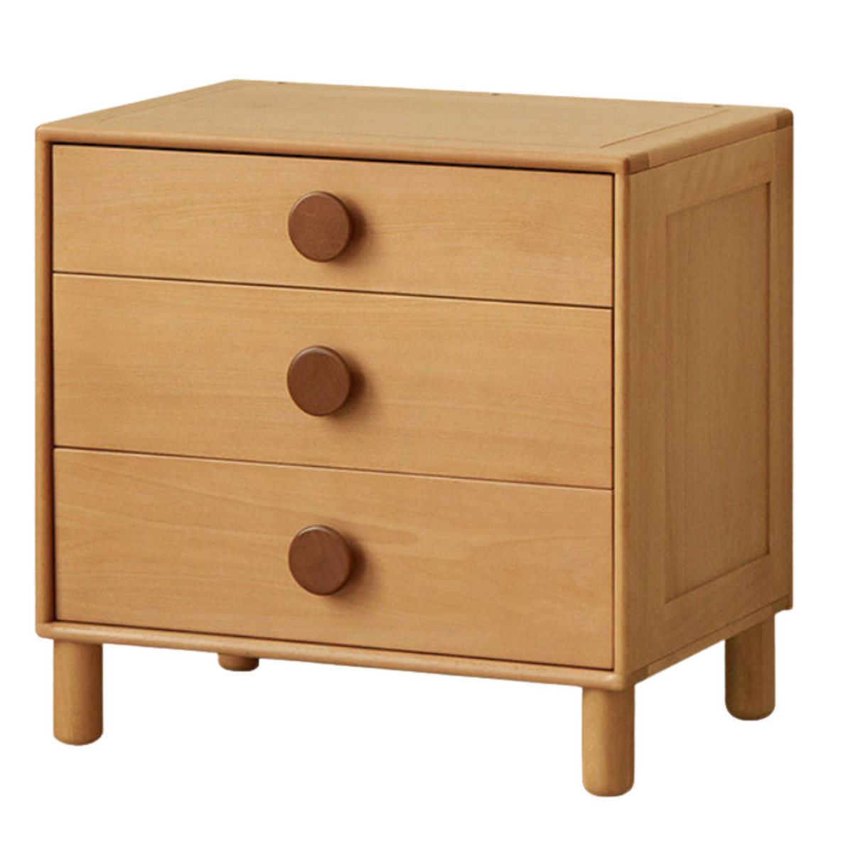 Oak, Beech Solid Wood Kids Wardrobe Free Combination