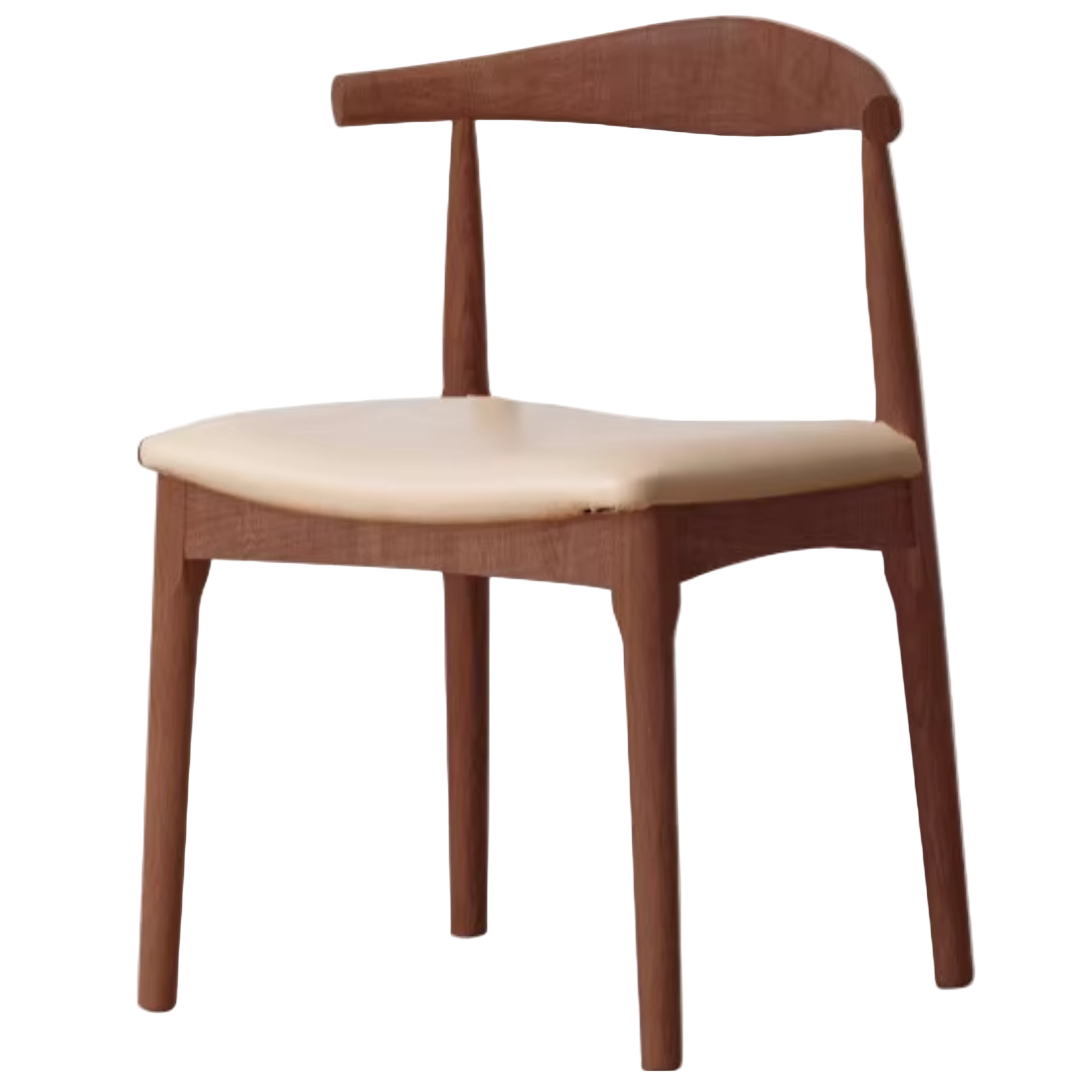 set 4 pcs Ash, Oak Solid Wood-Horn Chair