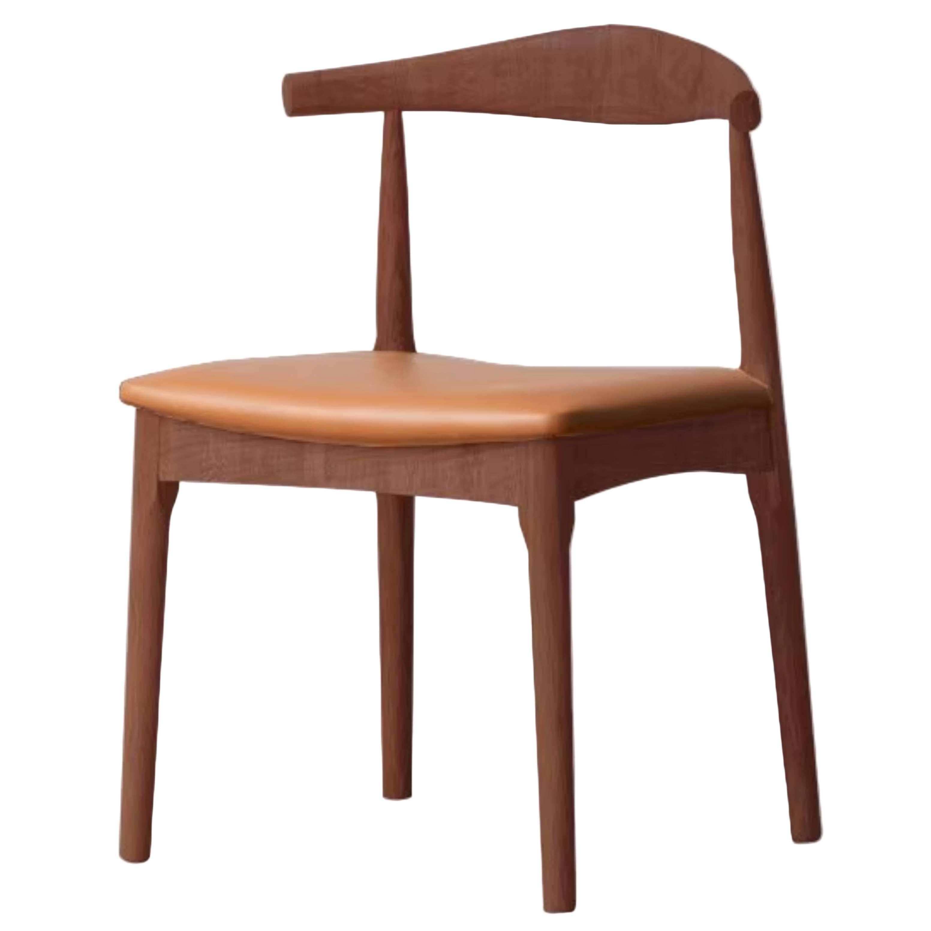 set 4 pcs Ash, Oak Solid Wood-Horn Chair