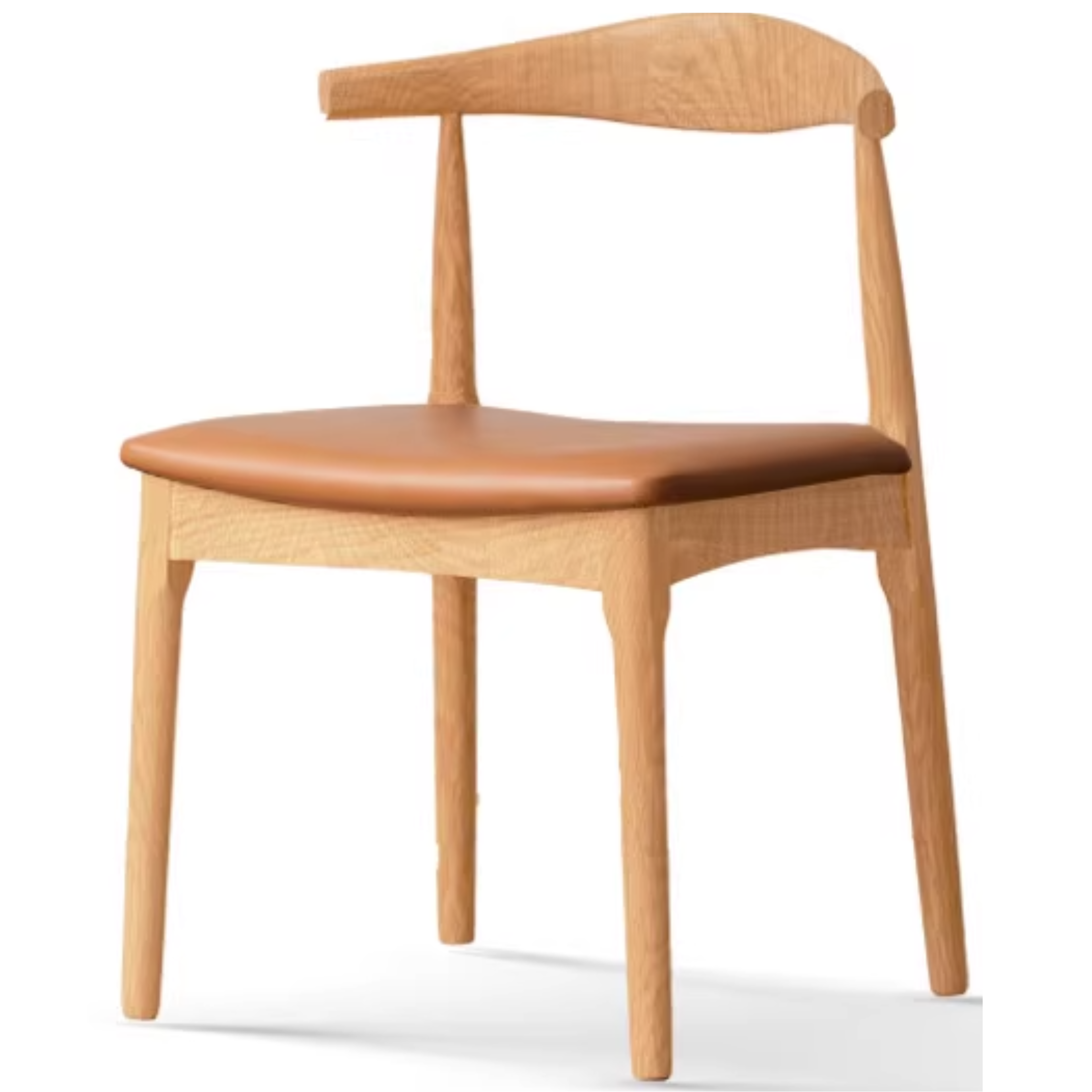 Ash, Oak Solid Wood-Horn Chair