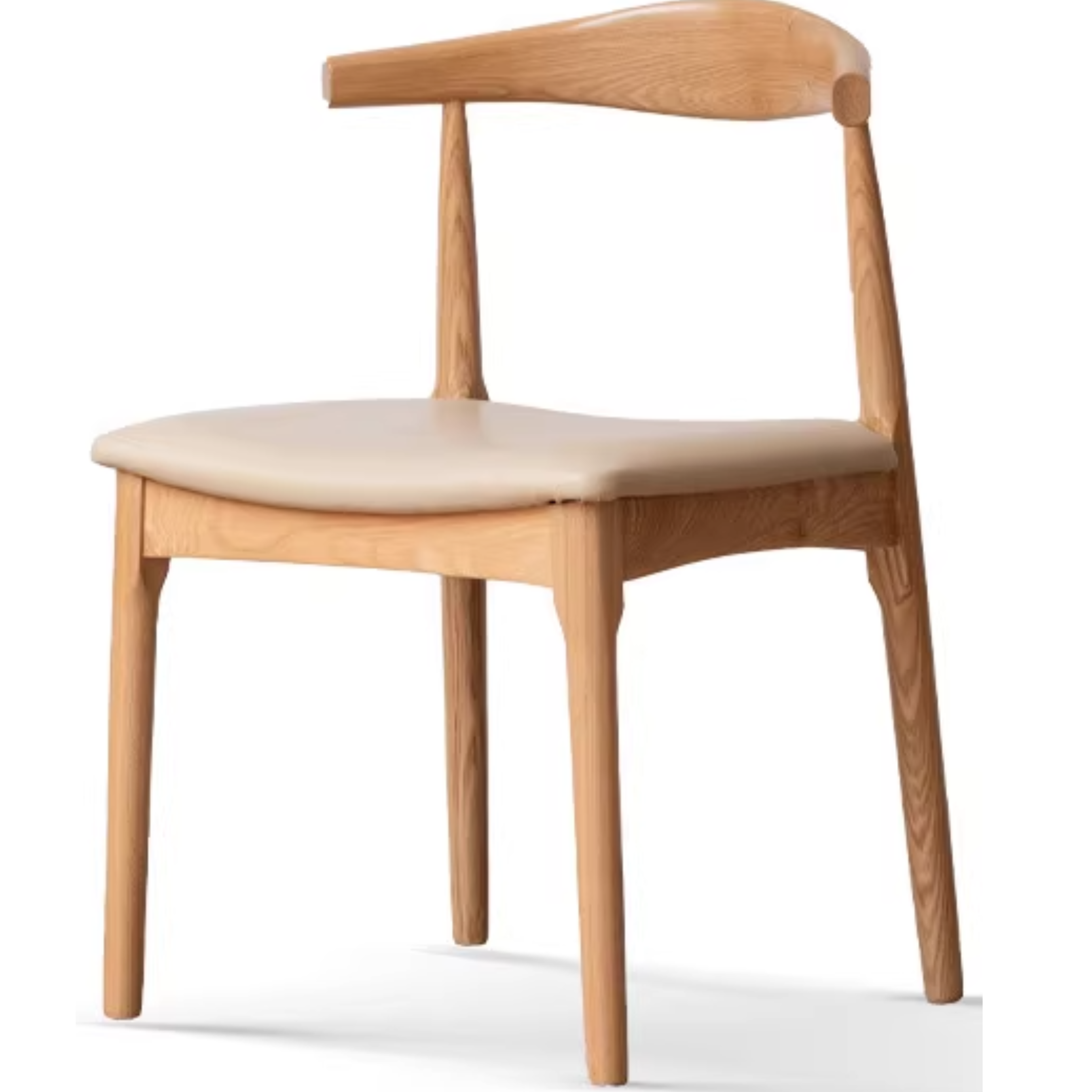 Ash, Oak Solid Wood-Horn Chair