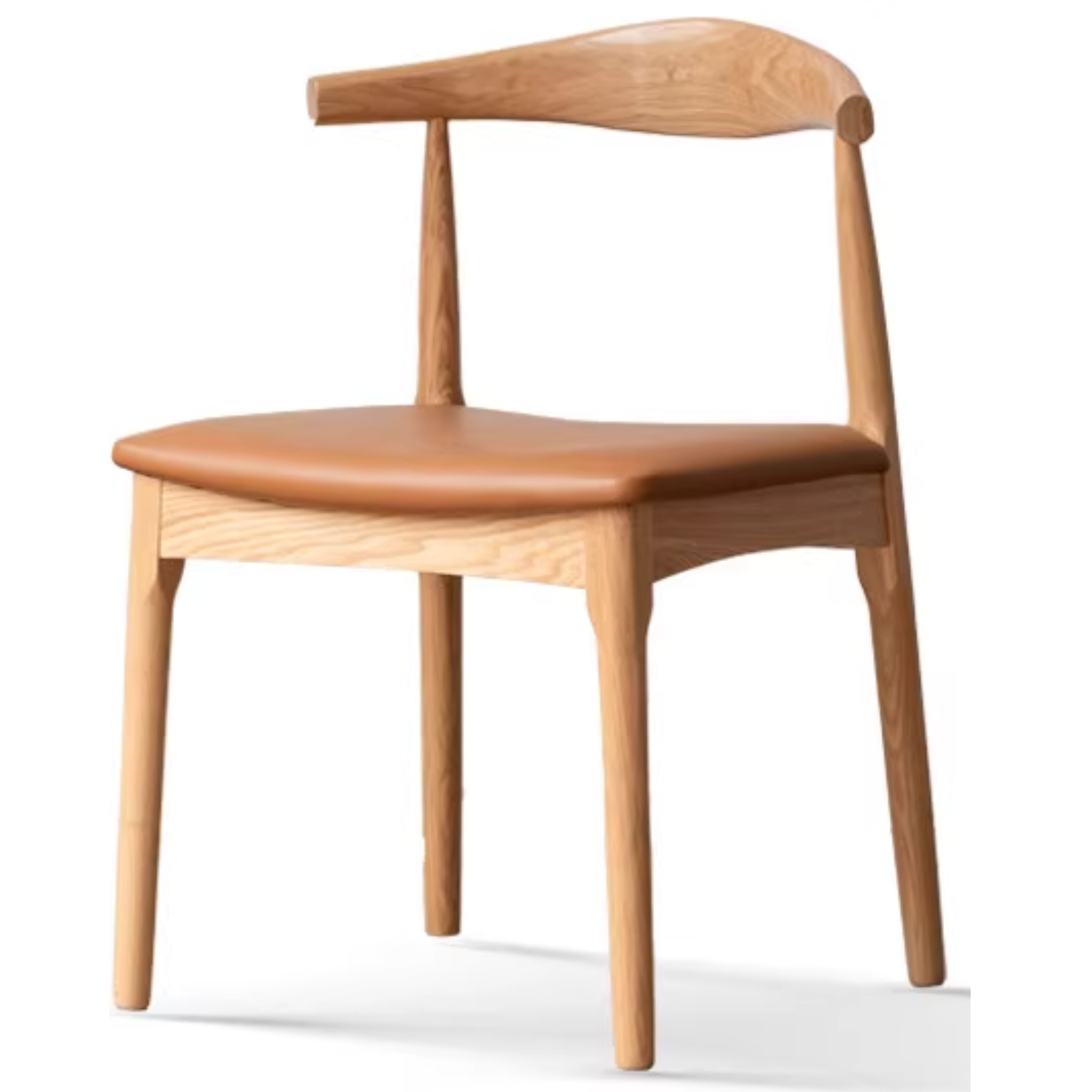 Ash, Oak Solid Wood-Horn Chair