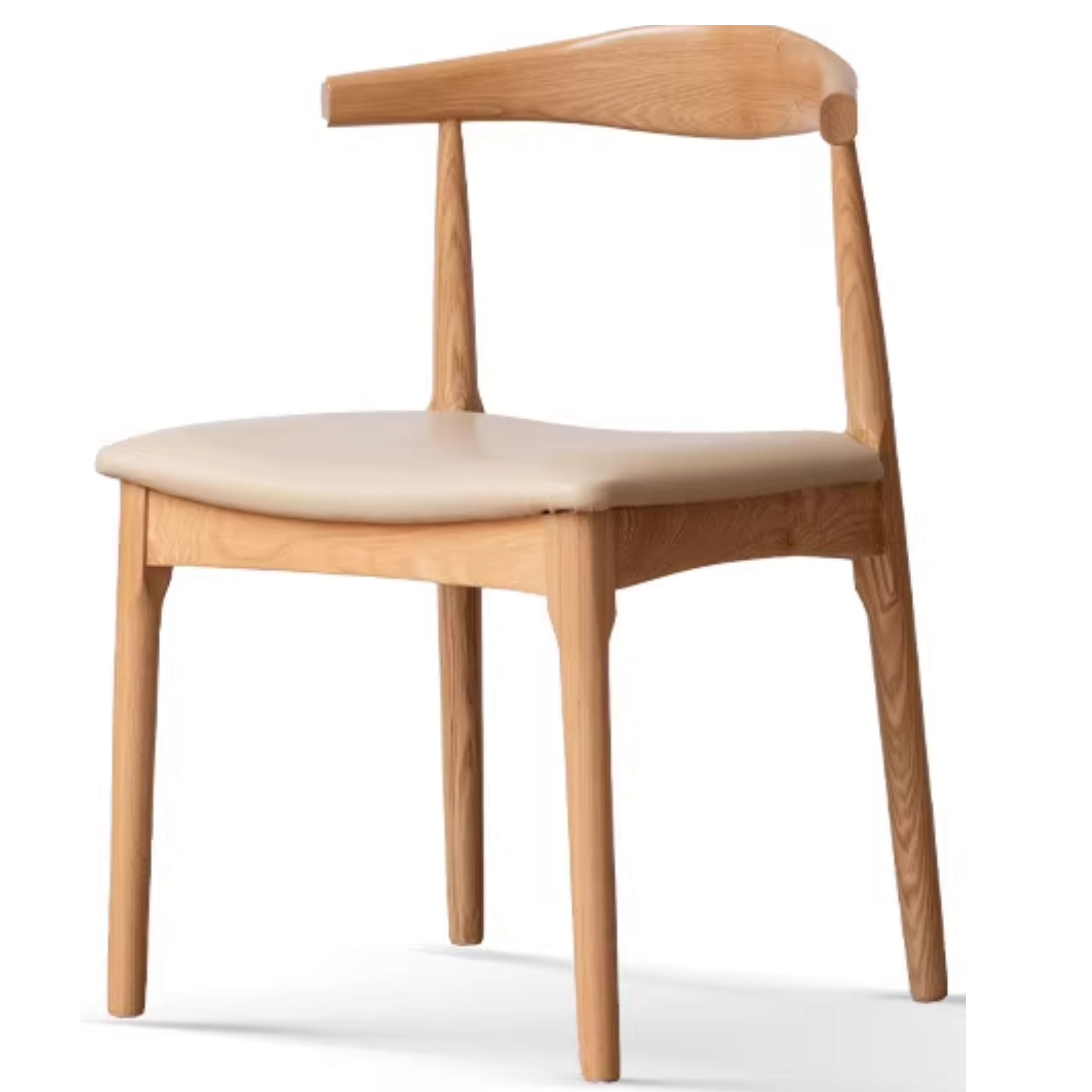 Ash, Oak Solid Wood-Horn Chair