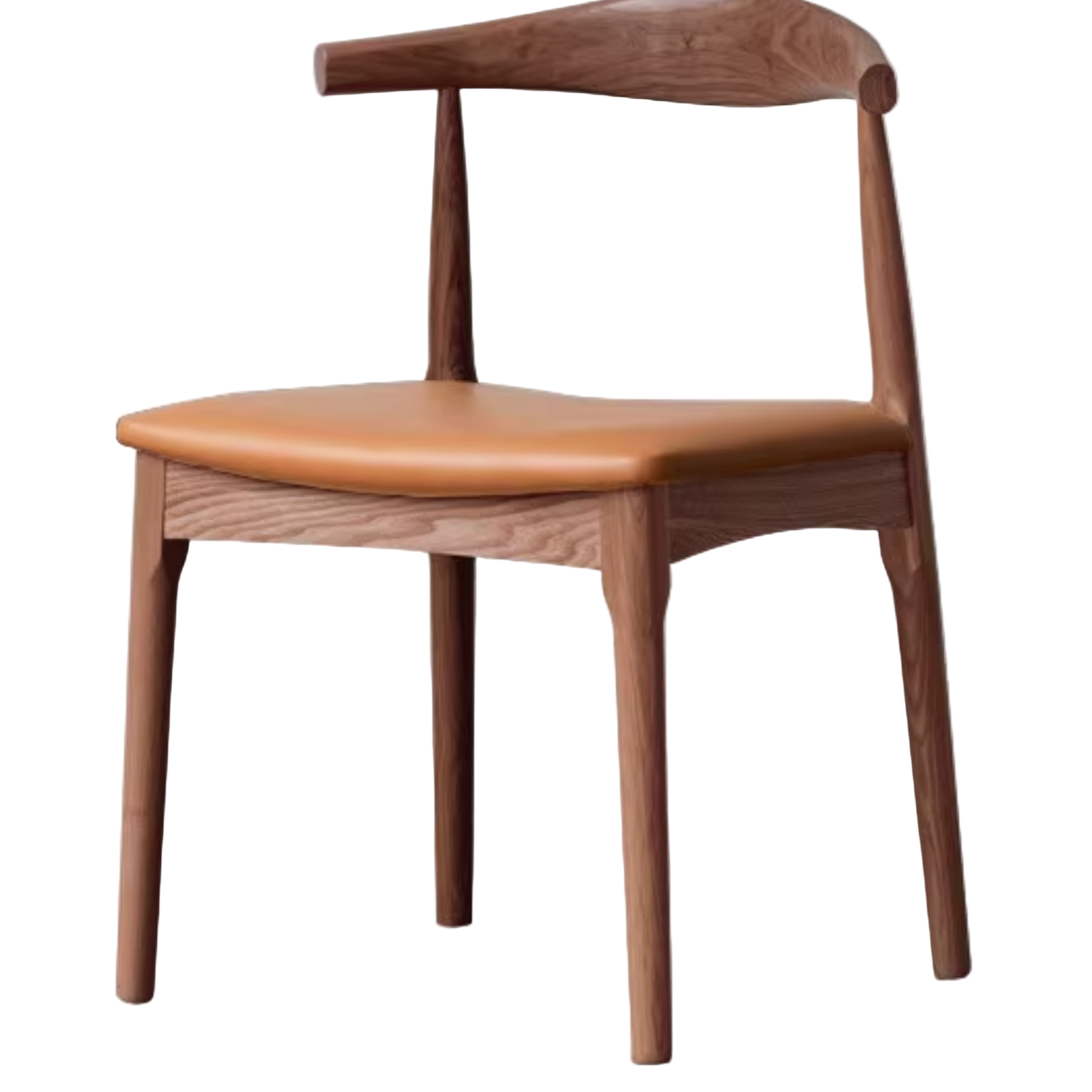 set 4 pcs Ash, Oak Solid Wood-Horn Chair