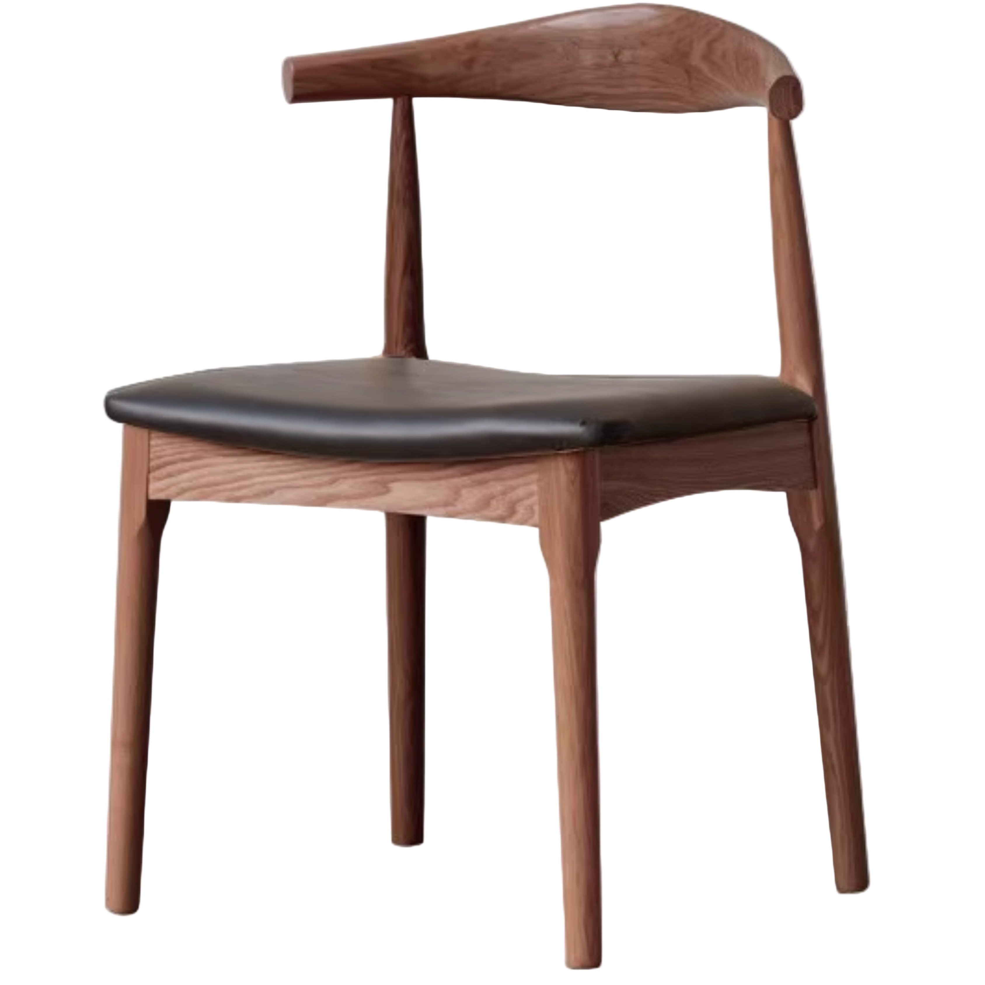 Set 4 pcs Black Walnut, Ash, Oak Solid Wood-Horn Chair