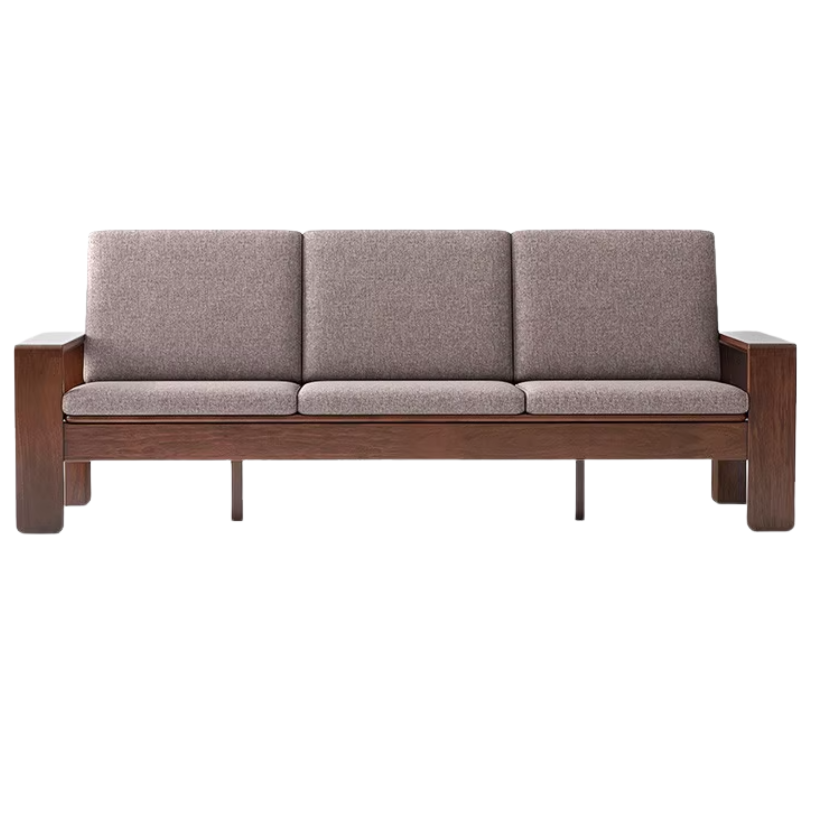 Black Walnut Solid Wood ,solid Sandalwood,Fabric Sofa Nordic Dual-purpose Sofa-