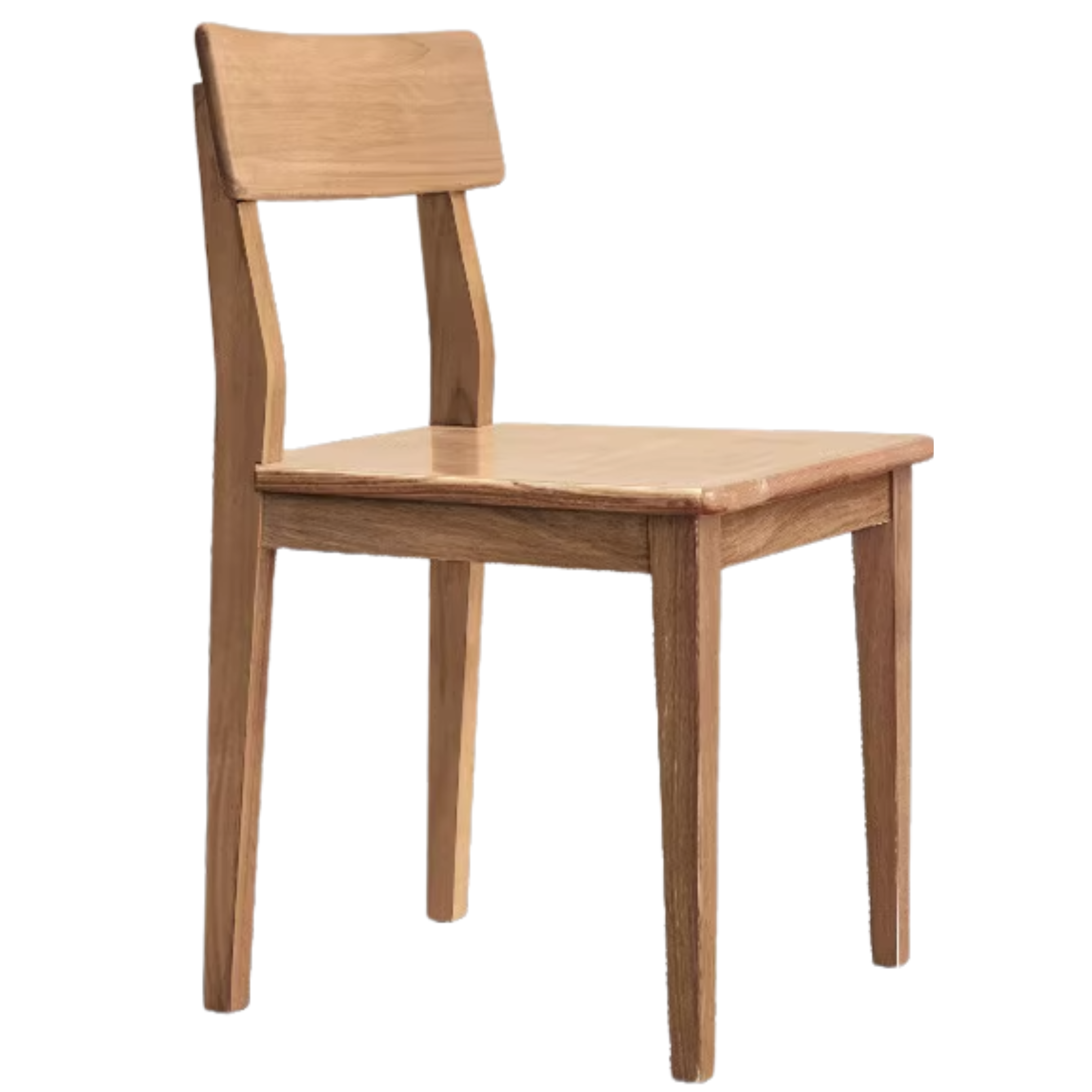 Rubberwood, Ash, Oak, Black Walnut Solid Wood Dining chair Set of 4