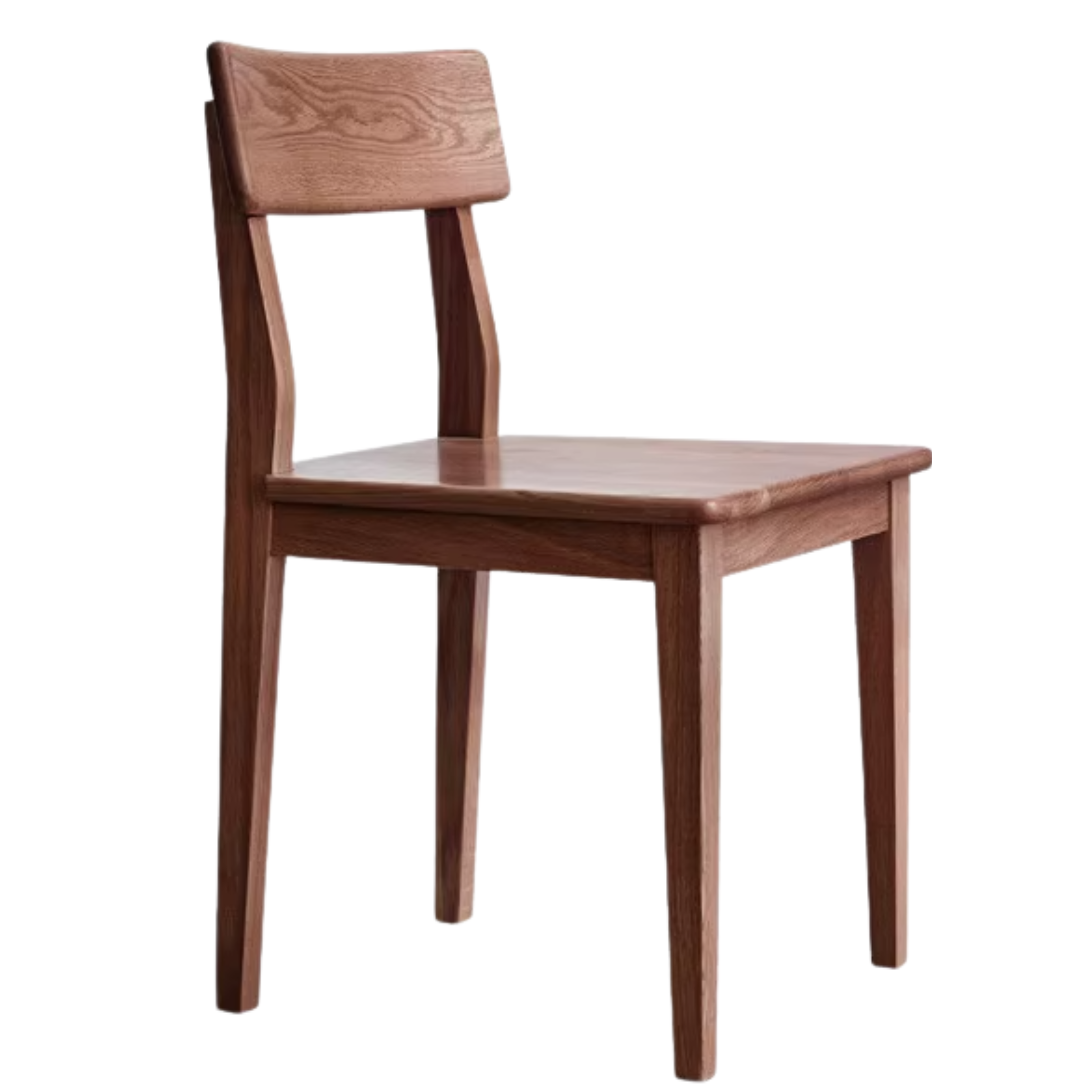 Rubberwood, Ash, Oak, Black Walnut Solid Wood Dining chair Set of 4