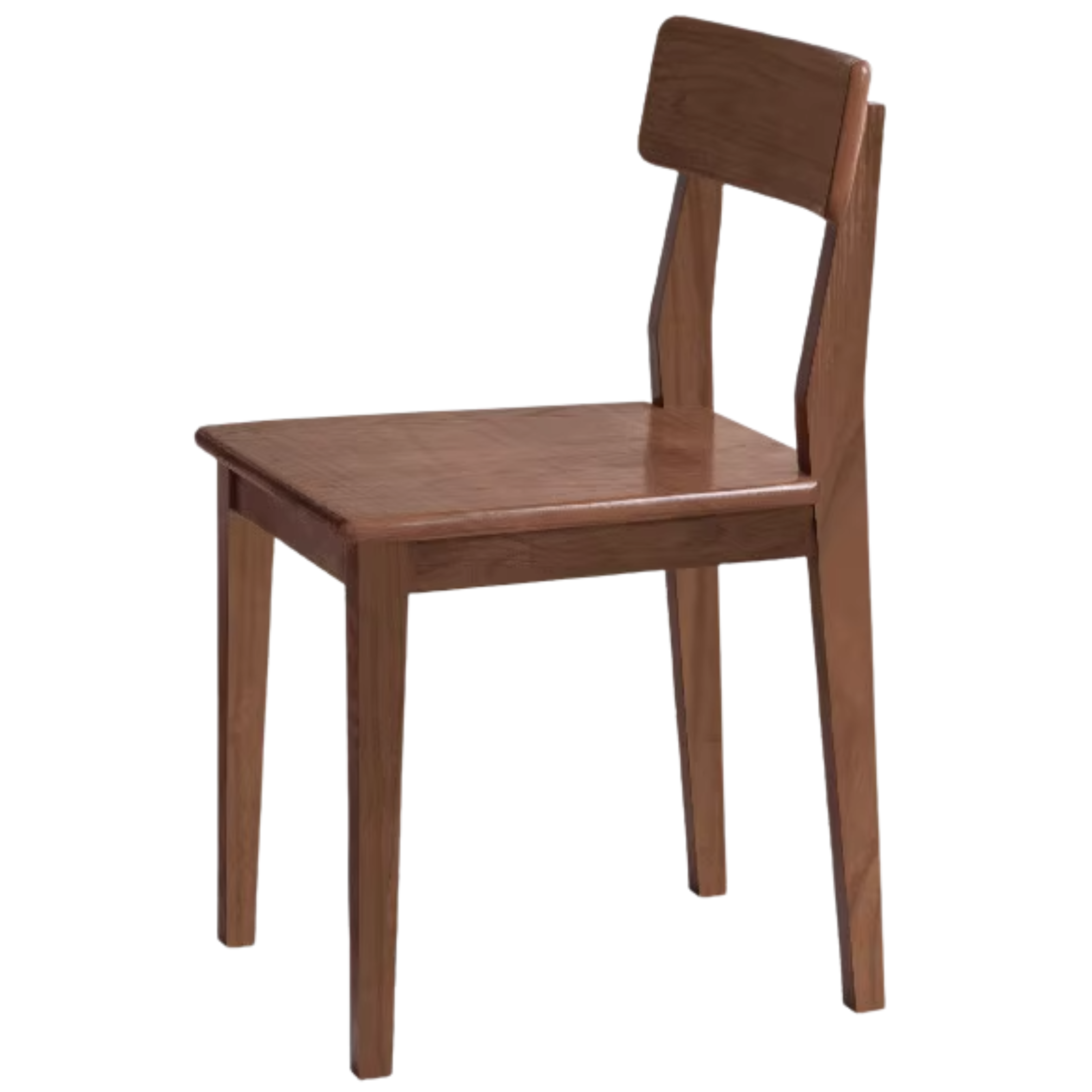 Rubberwood, Ash, Oak, Black Walnut Solid Wood Dining chair Set of 4