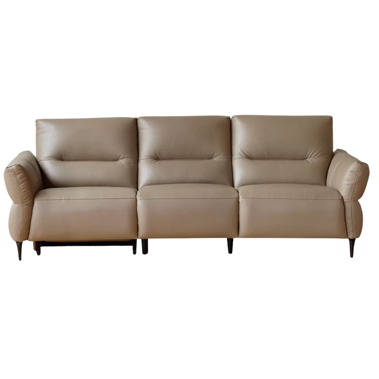 Genuine Leather Zero Wall Electric Reclining Sofa