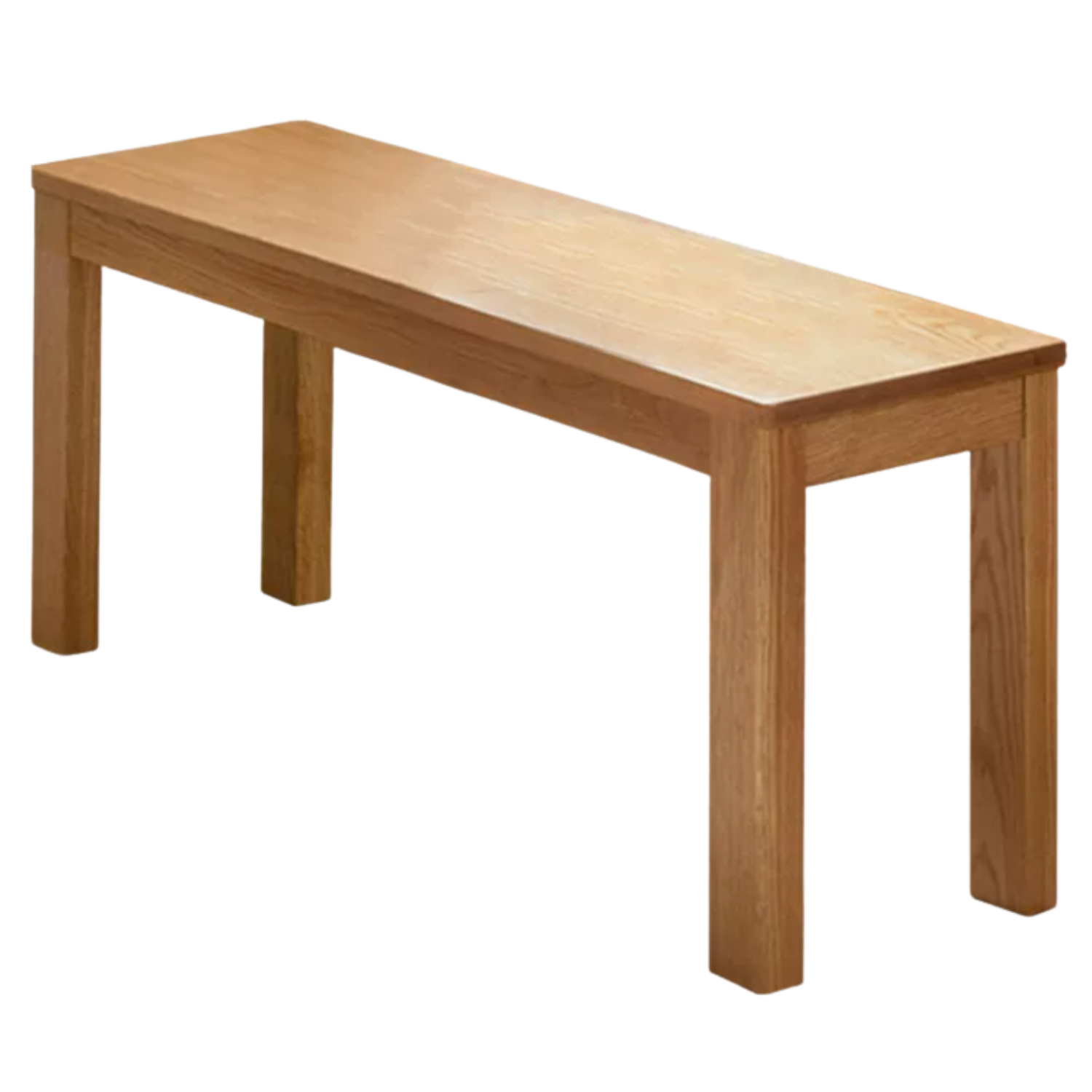 Ash, Oak, Beech, Solid Rubberwood Wide Seat Bench