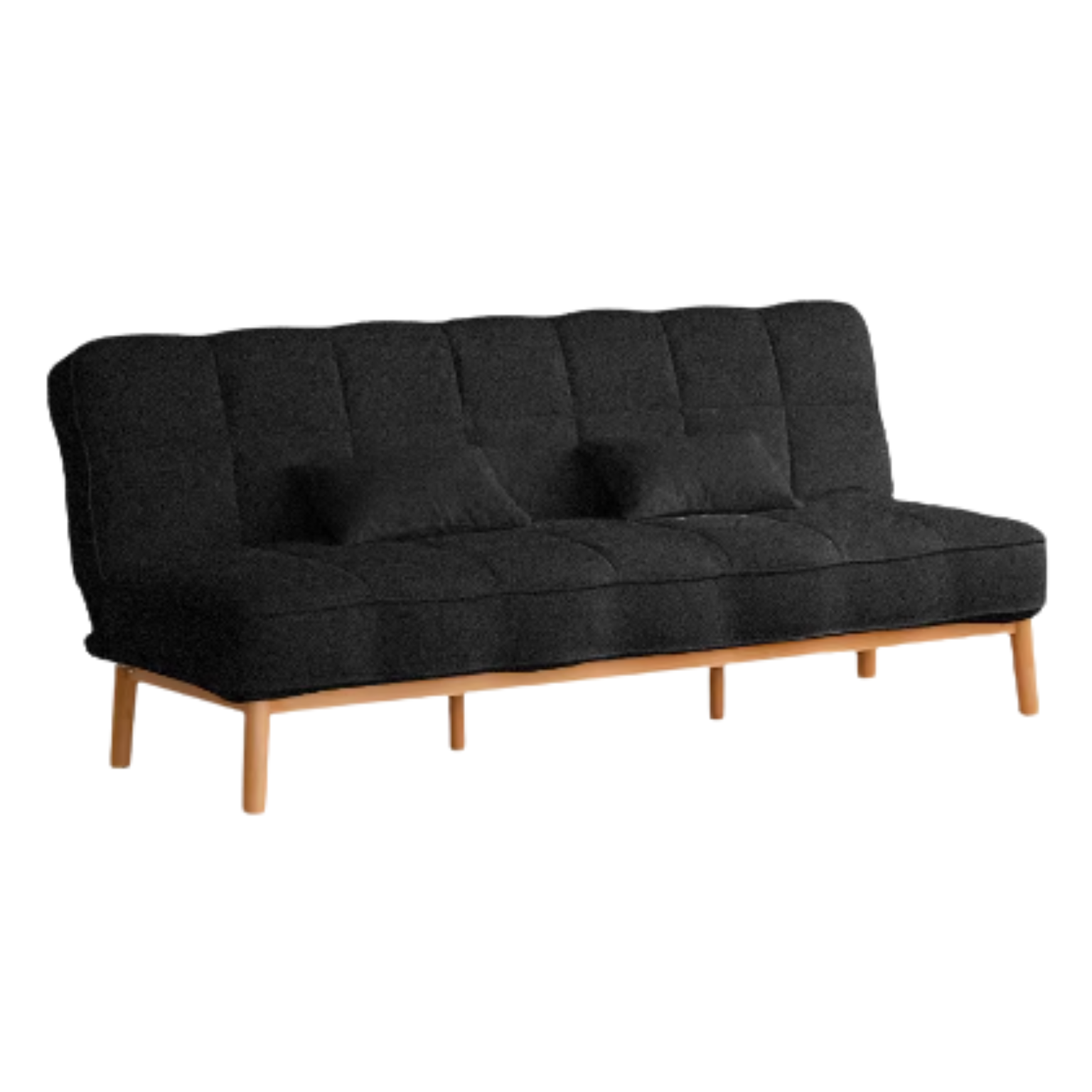 Fabric Sofa Antique Style Telescopic Dual-purpose Sofa.