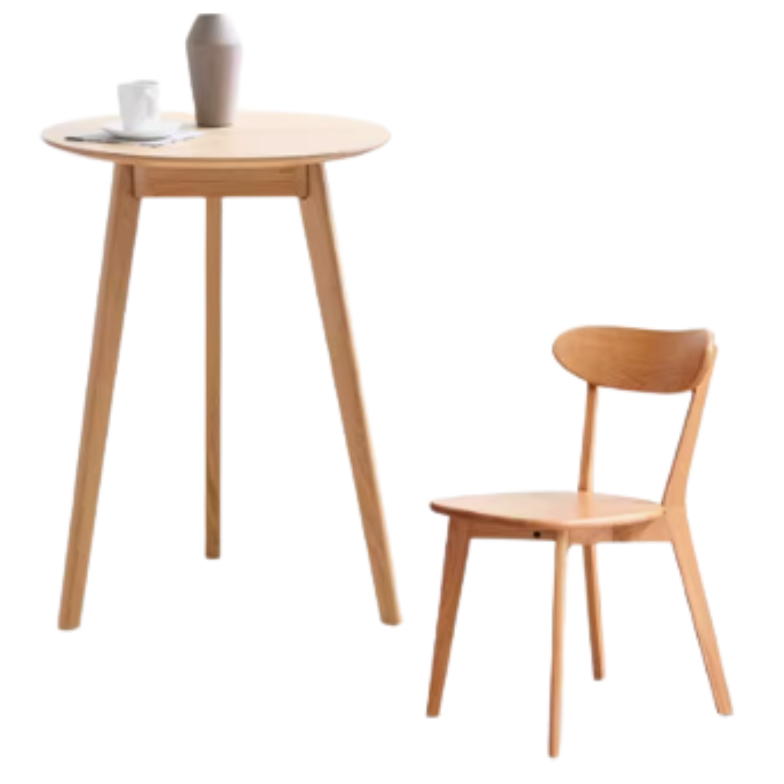 Oak Solid Wood Side Table