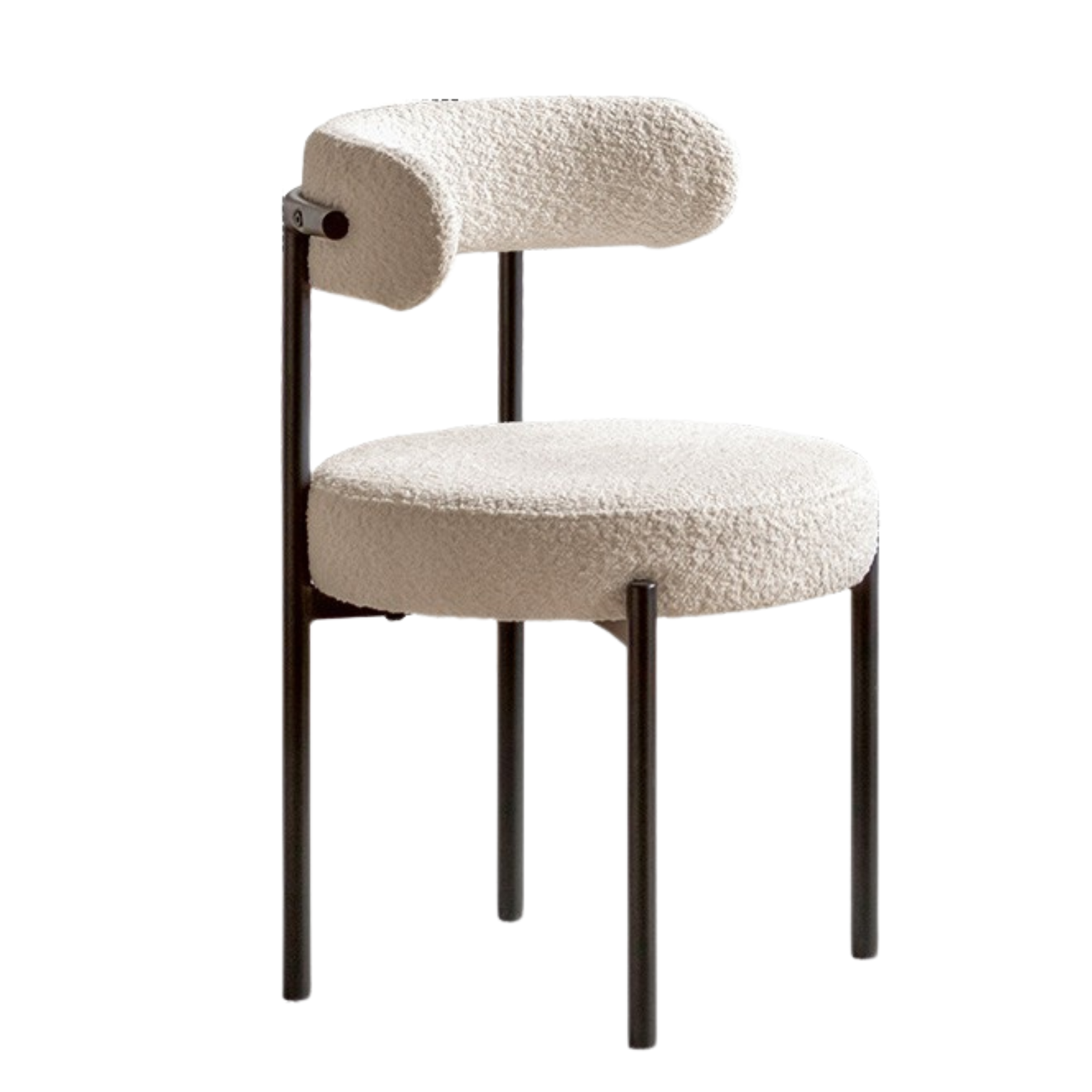 Fabric, Organic Leather Dressing Cream Style Makeup Stool