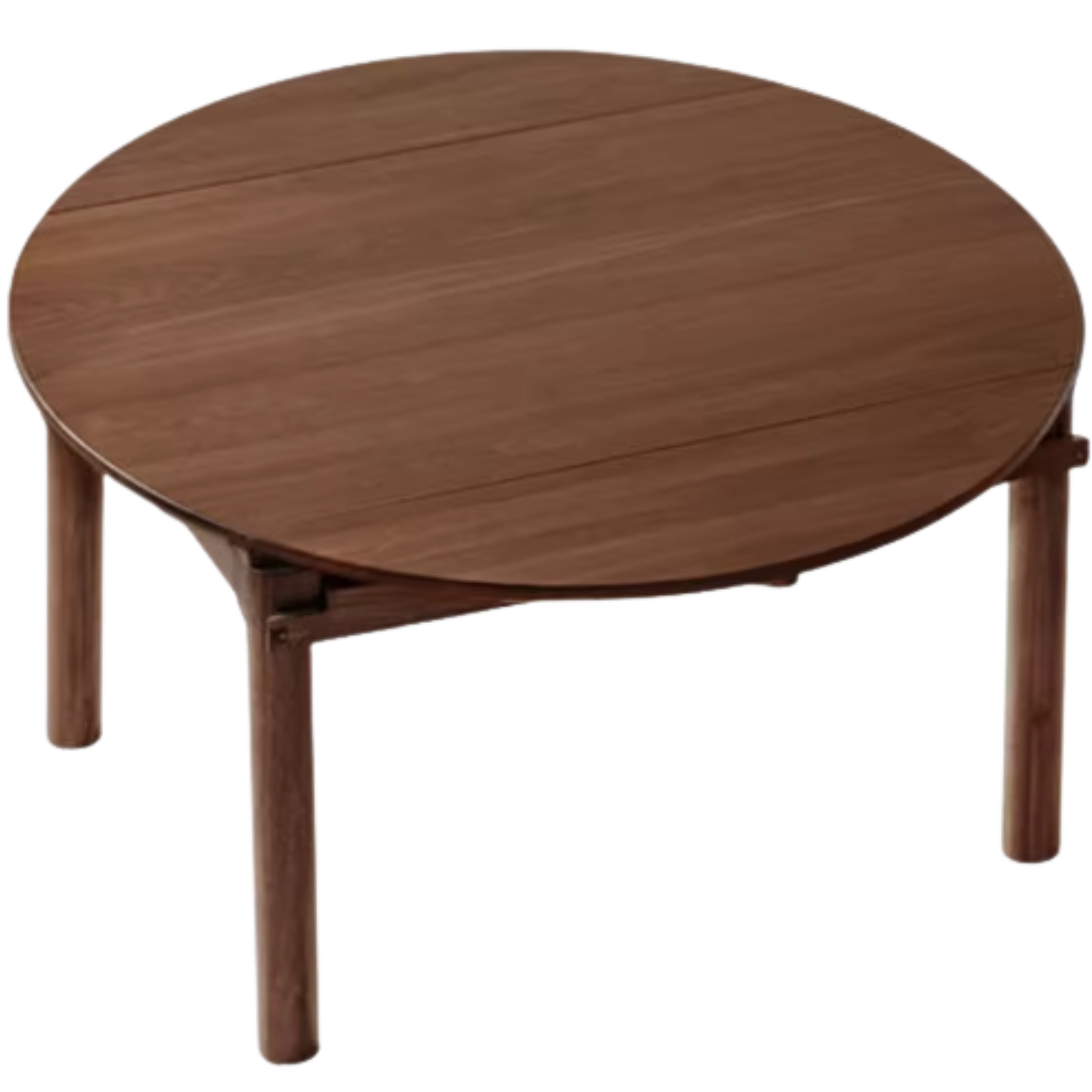 Ash, Oak, Black Walnut Solid Wood Folding Dining Table