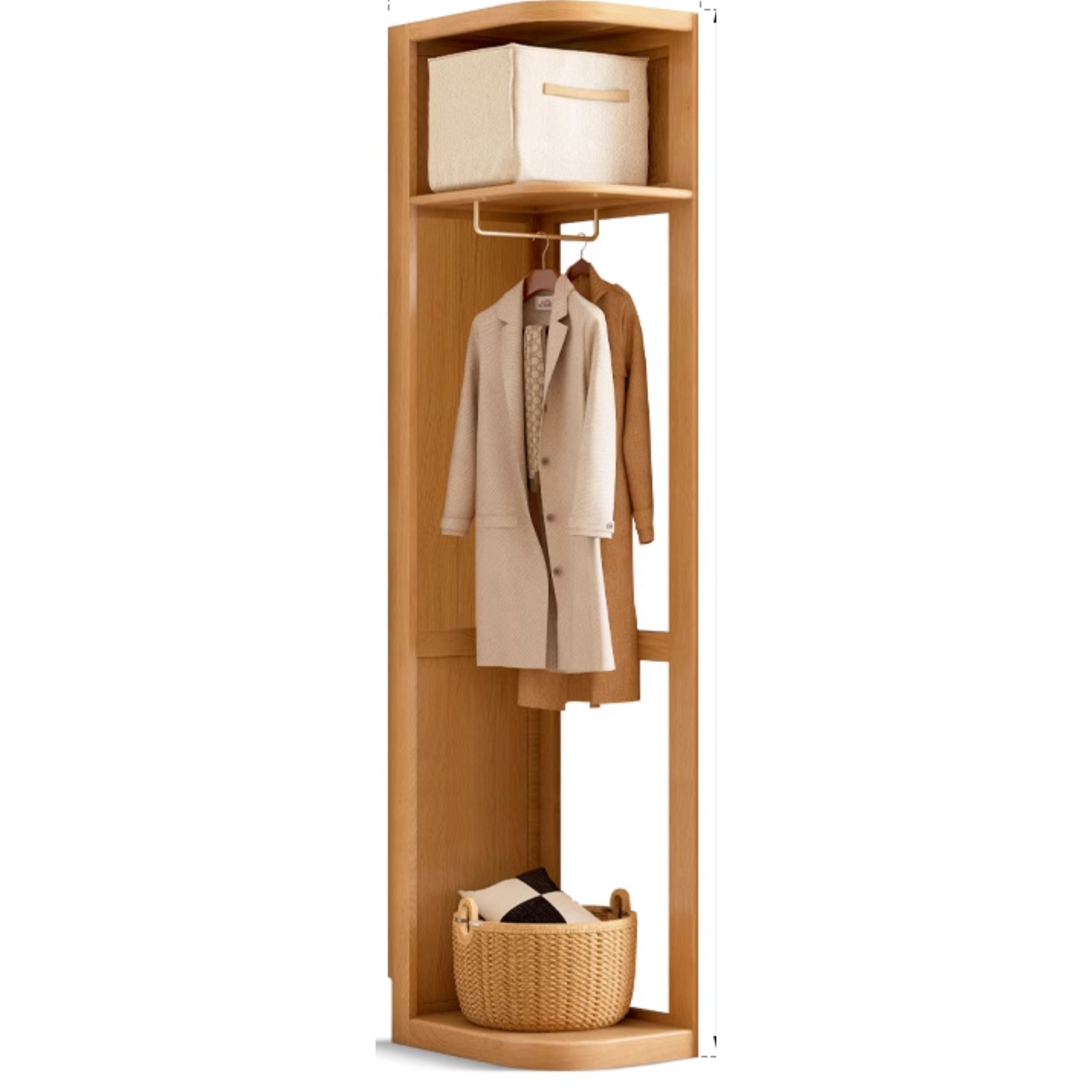 Сherry Solid Wood Exquisite Wardrobe