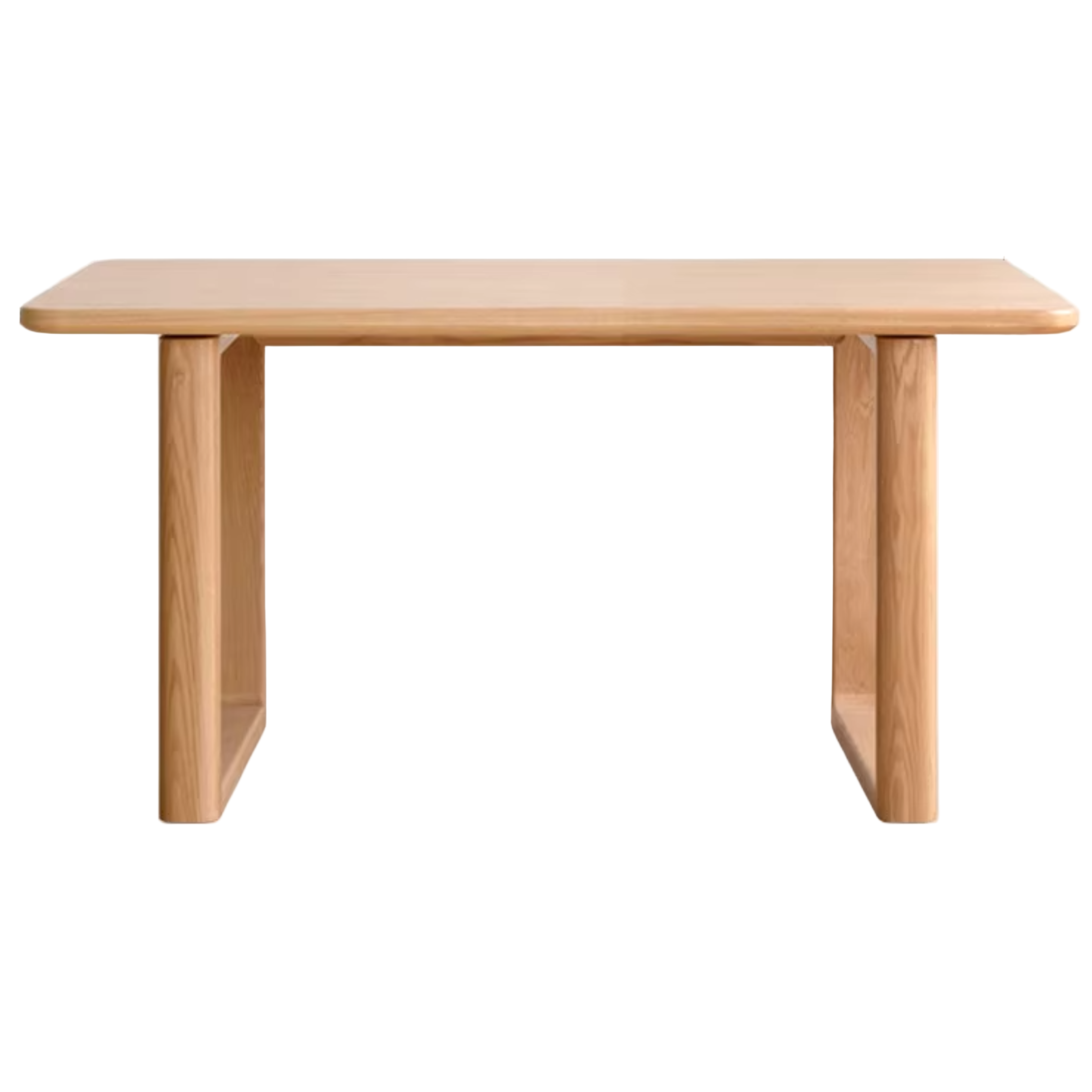 Oak Solid Wood Large Plate Dining Table