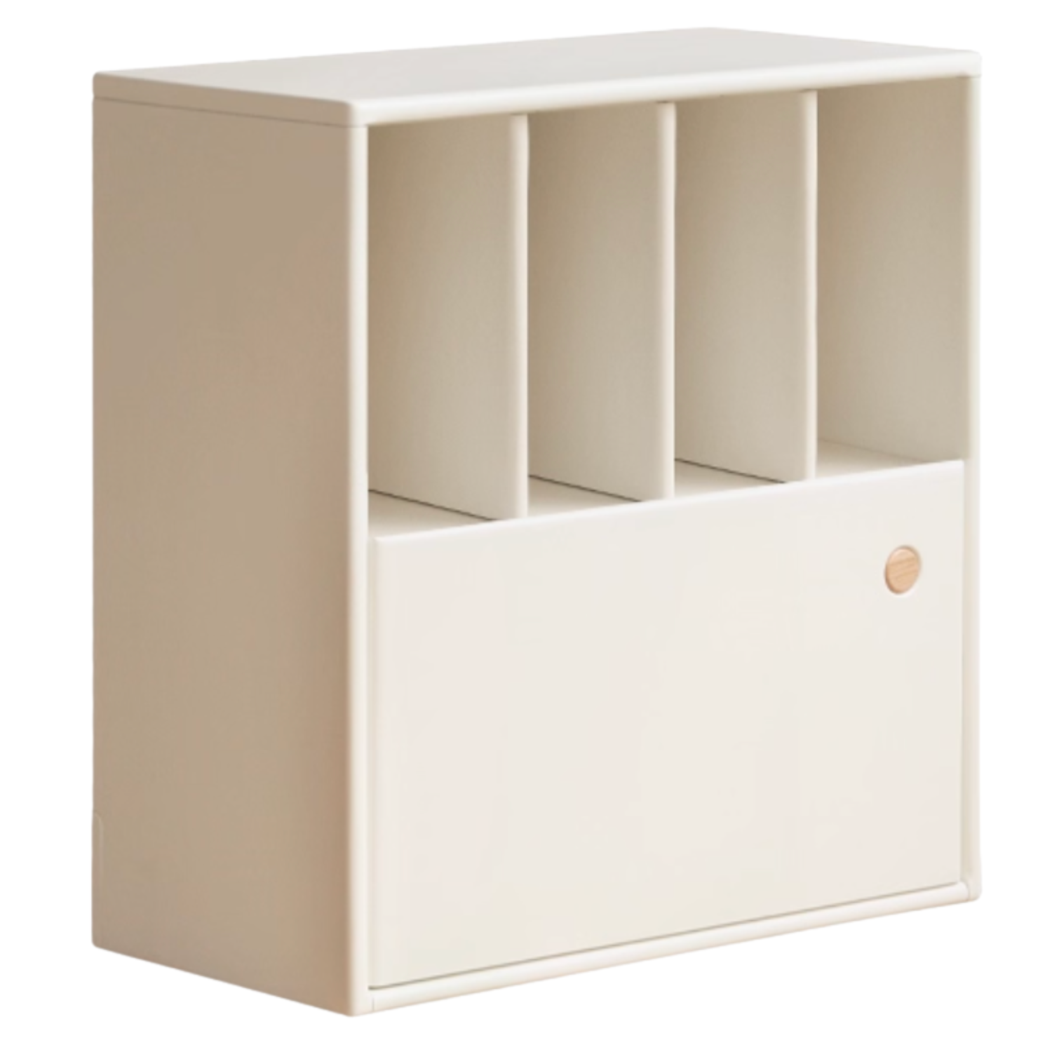 Poplar Solid Wood Multi-function Bookcase.
