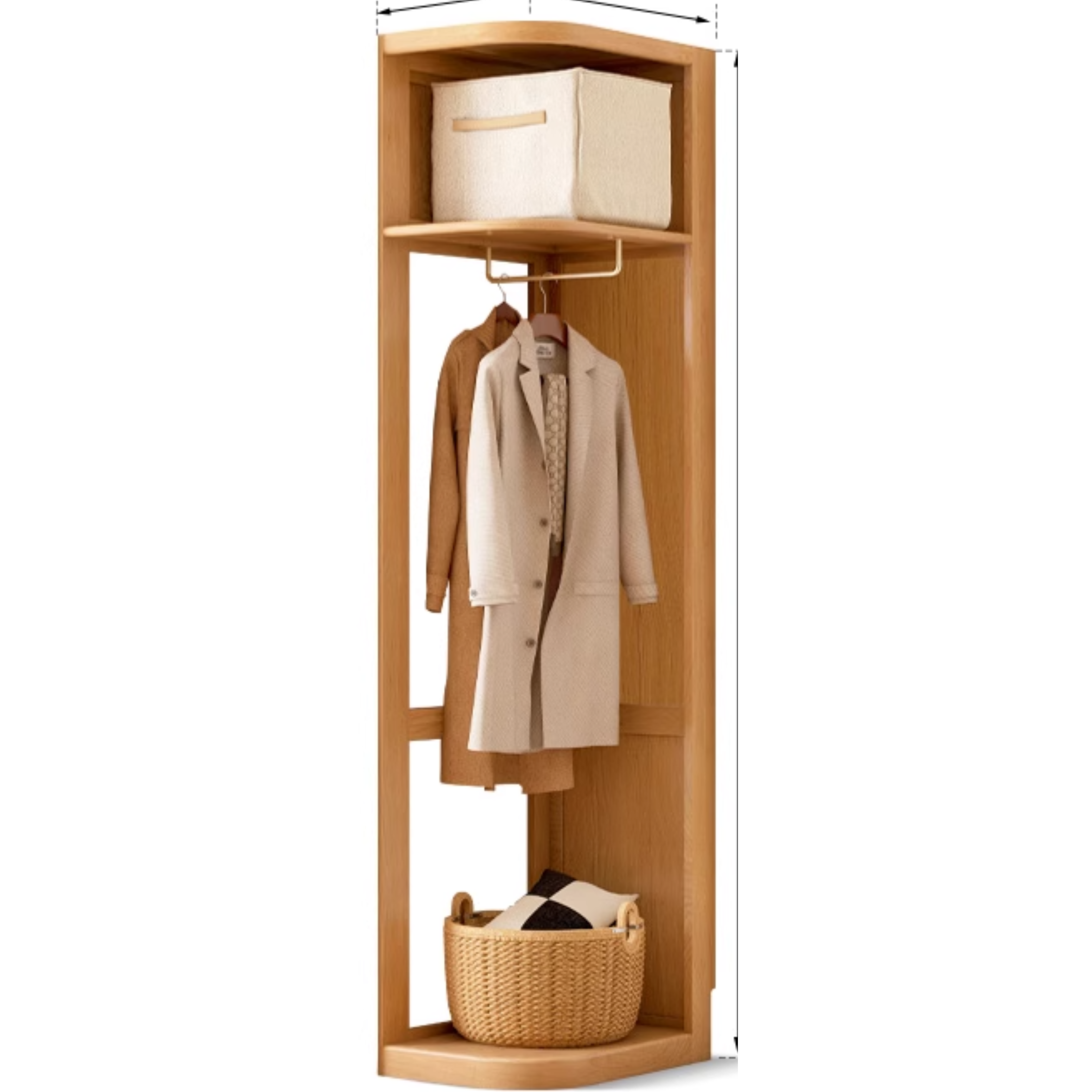 Сherry Solid Wood Exquisite Wardrobe