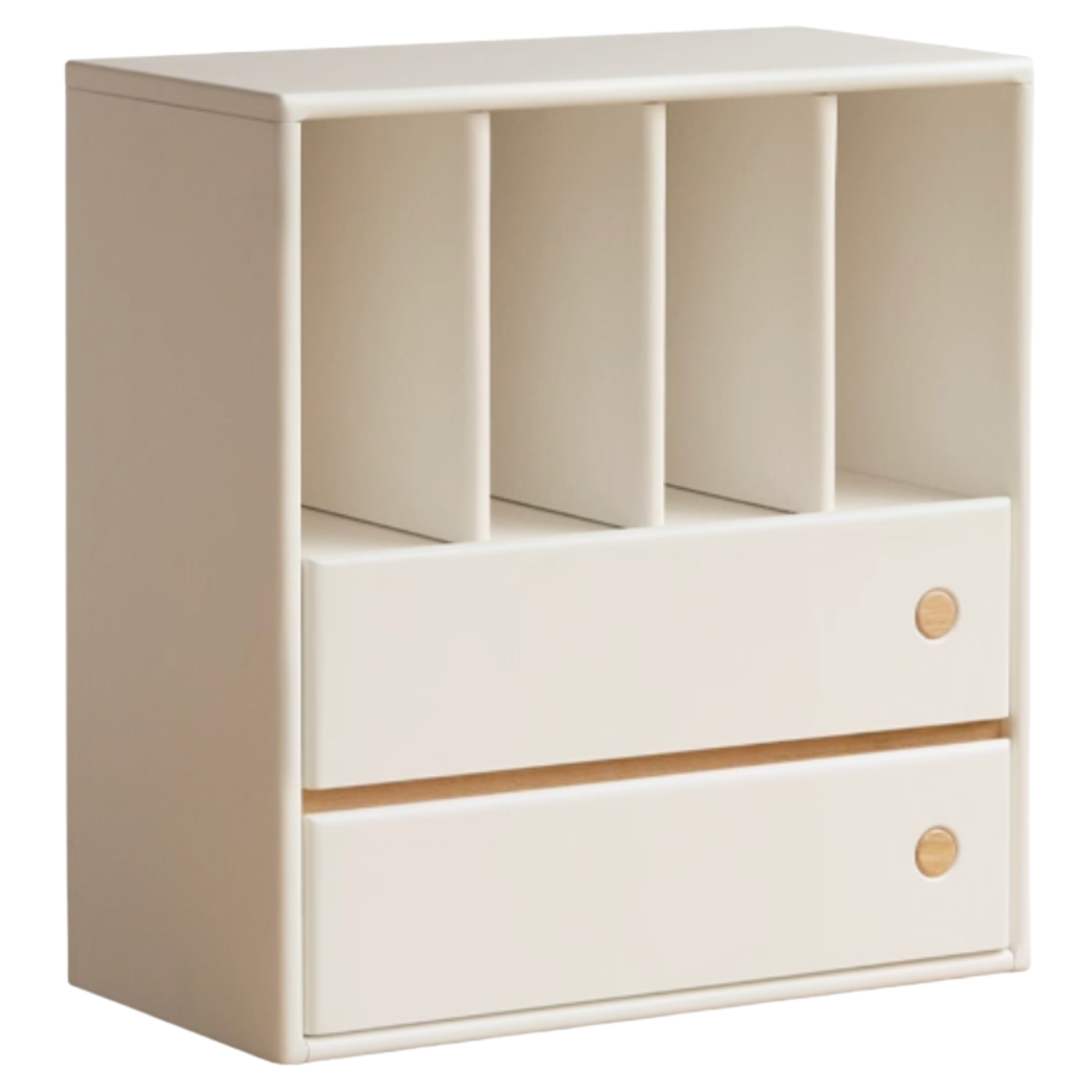 Poplar Solid Wood Multi-function Bookcase.