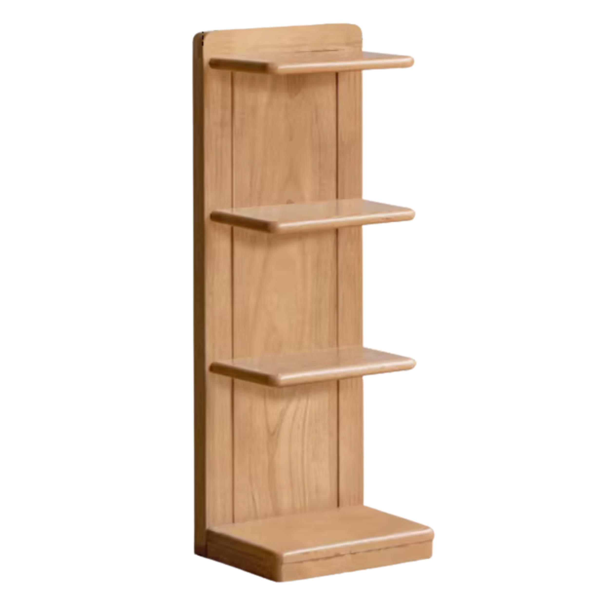 Rubberwood, Oak Solid Wood Multi-layer Storage Rack