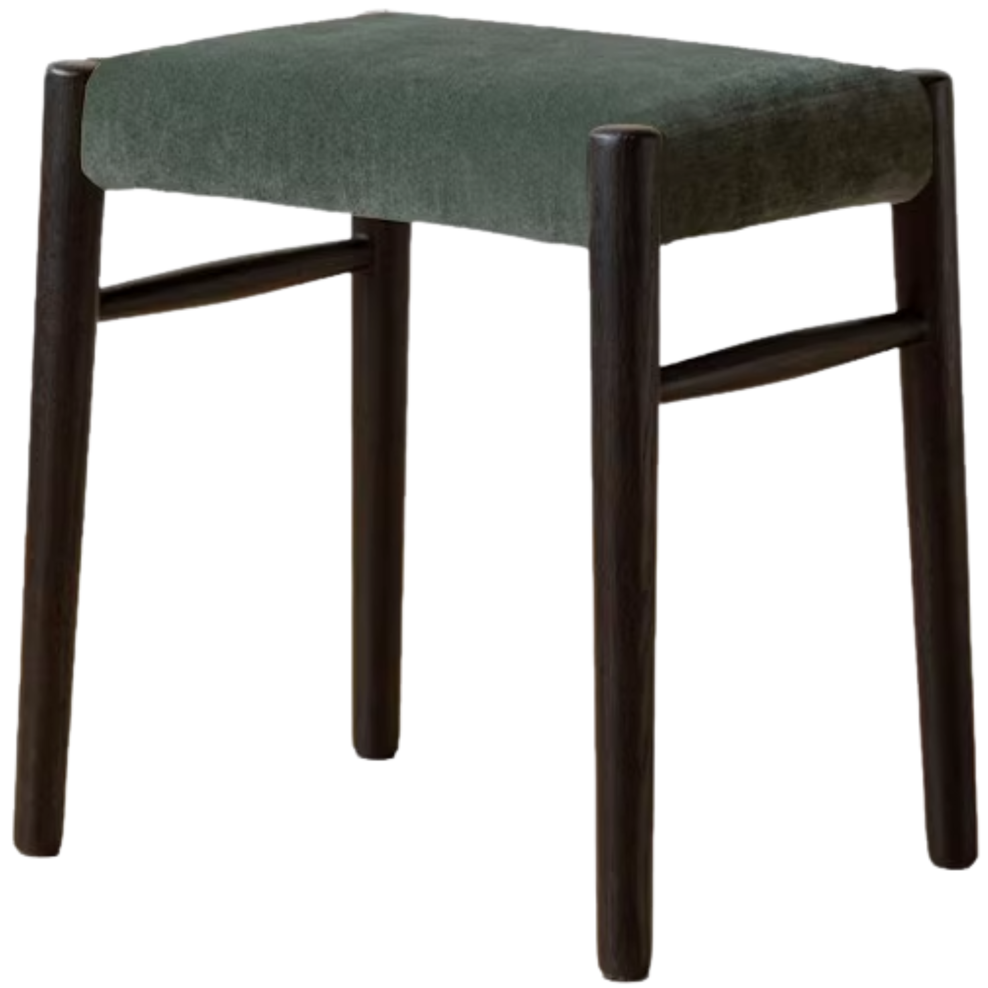 Oak Solid Wood Retro Makeup Stool