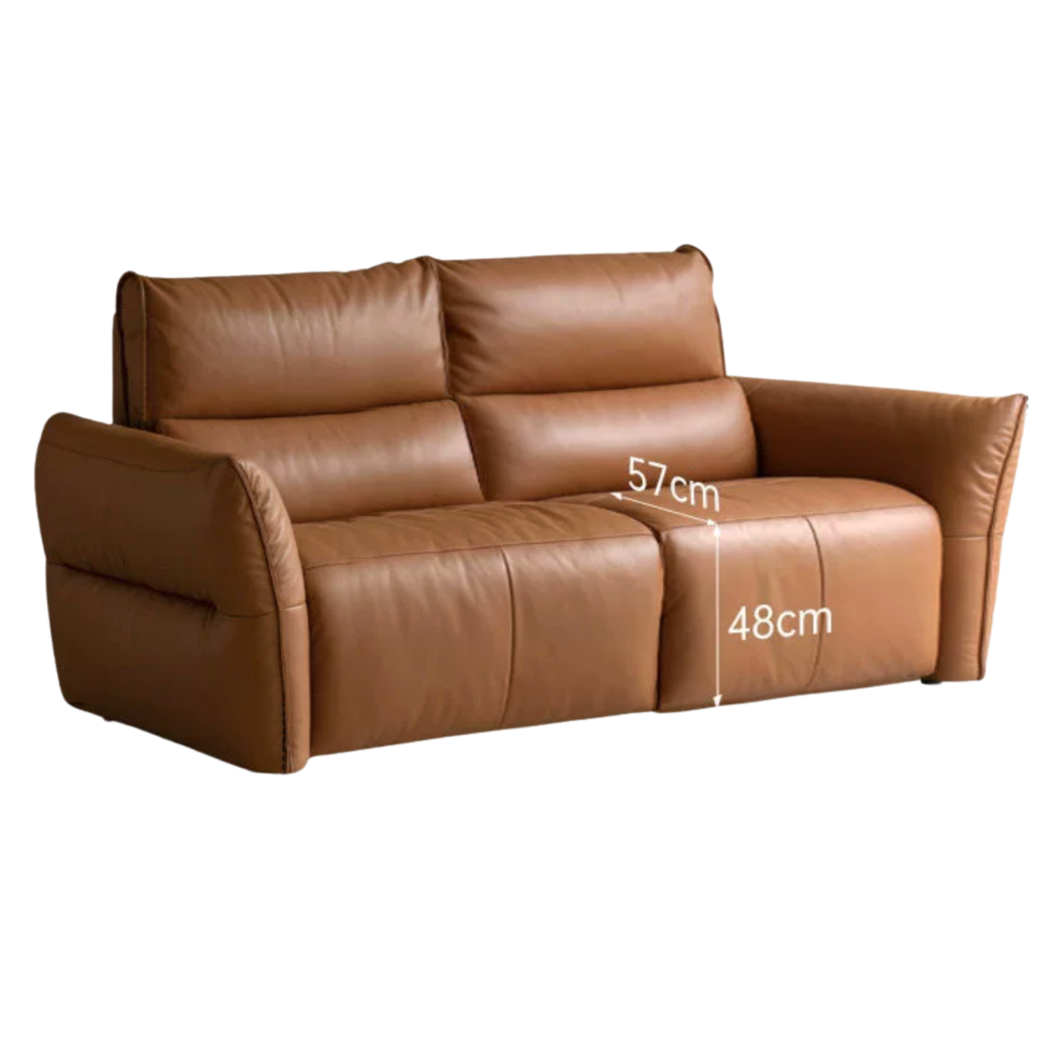 Genuine Leather Electric Luxury High Backrest Sofa