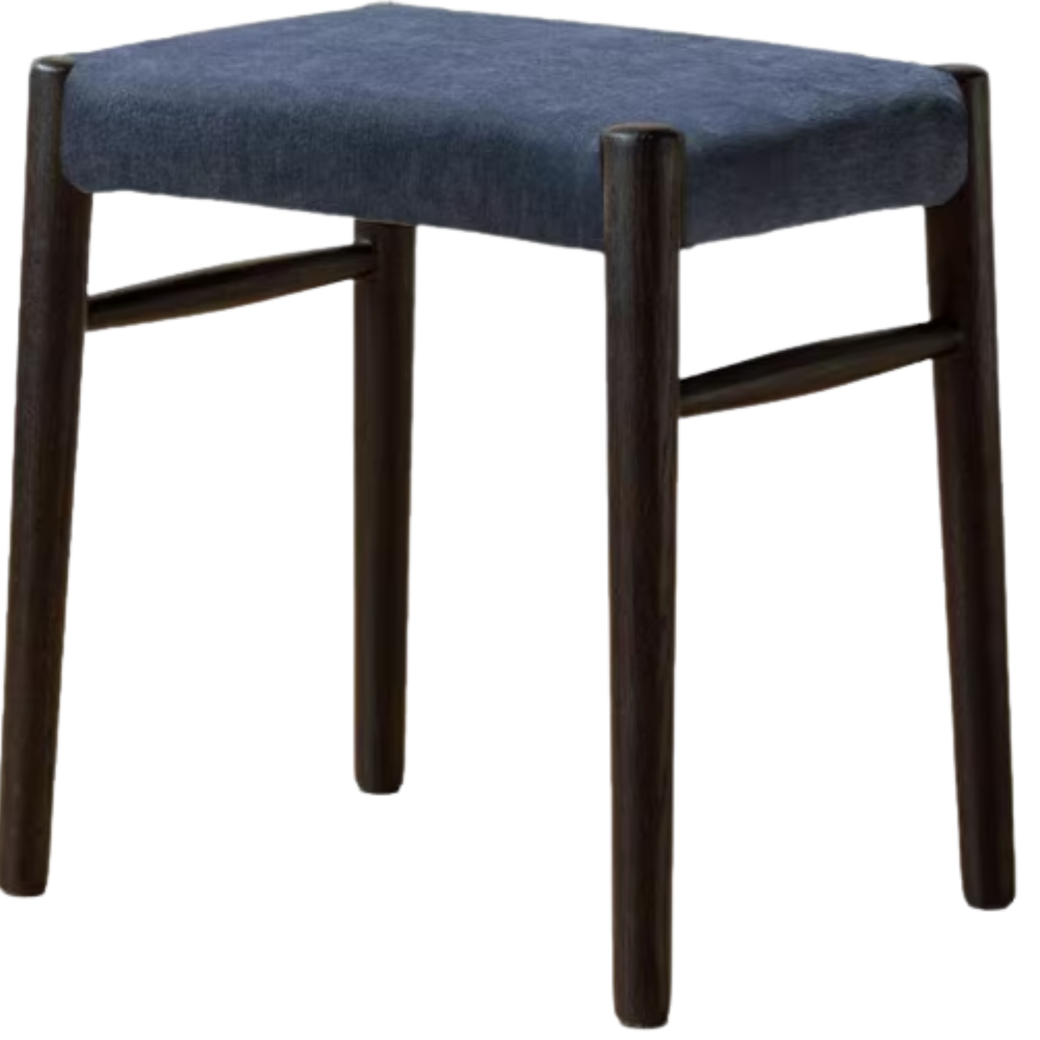 Oak Solid Wood Retro Makeup Stool