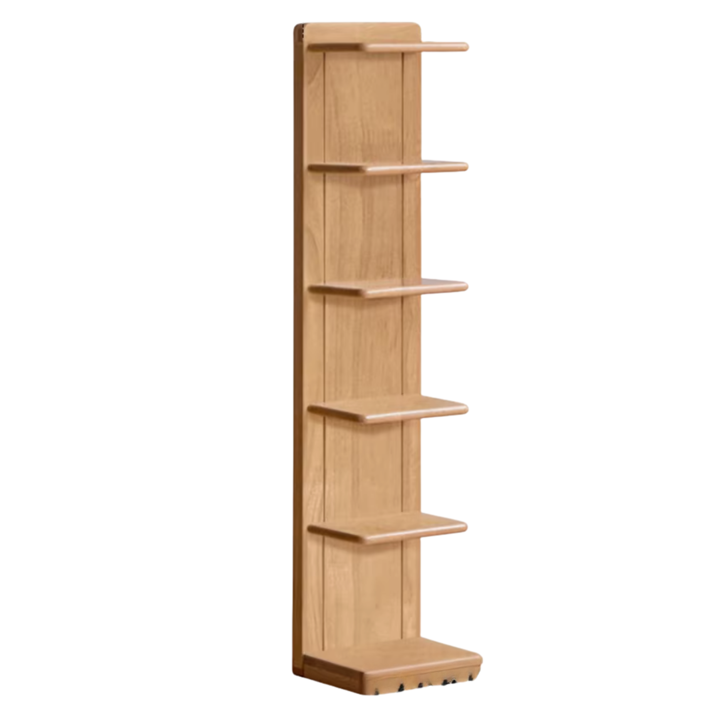 Rubberwood, Oak Solid Wood Multi-layer Storage Rack