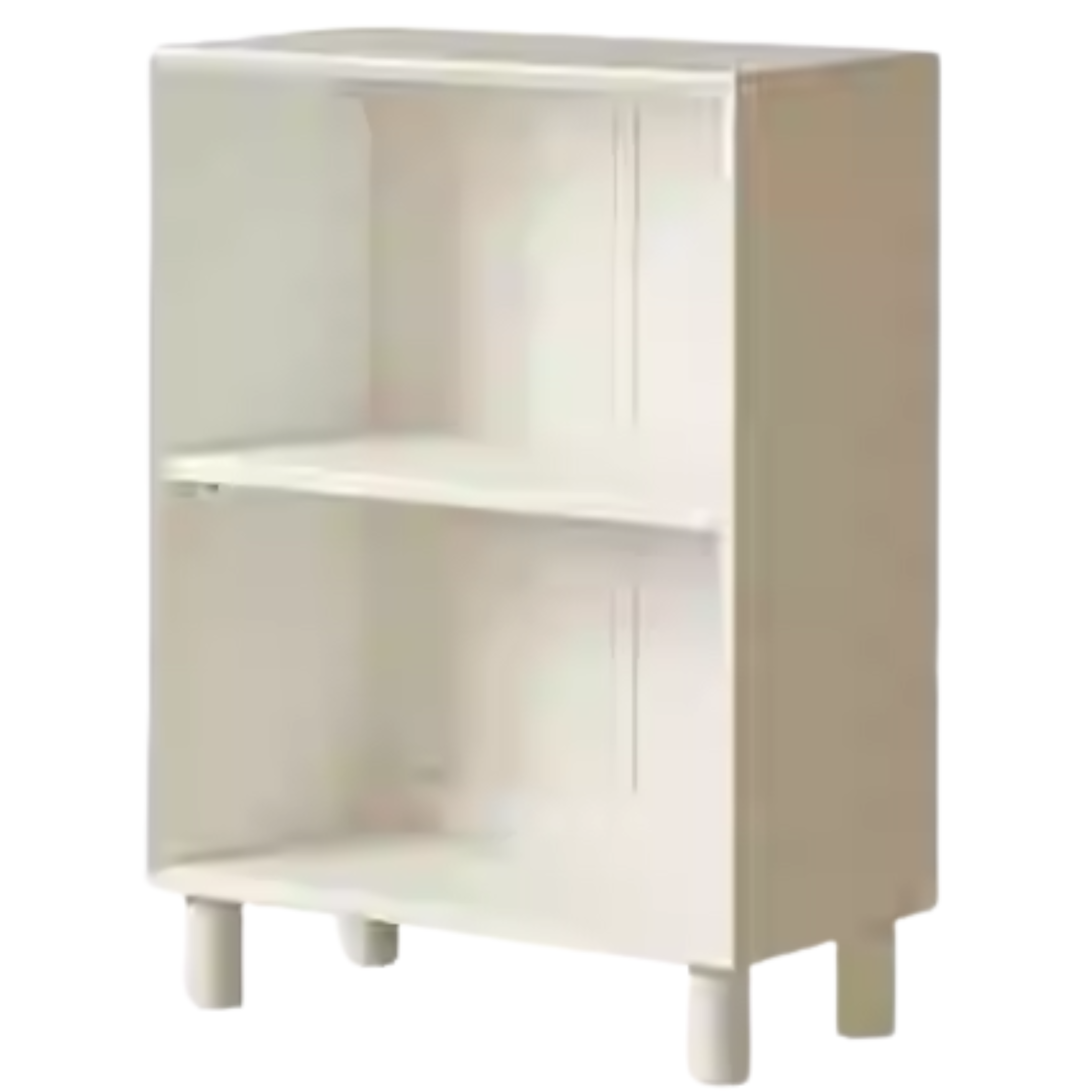 Rubber Solid Wood Modern Bookcase.