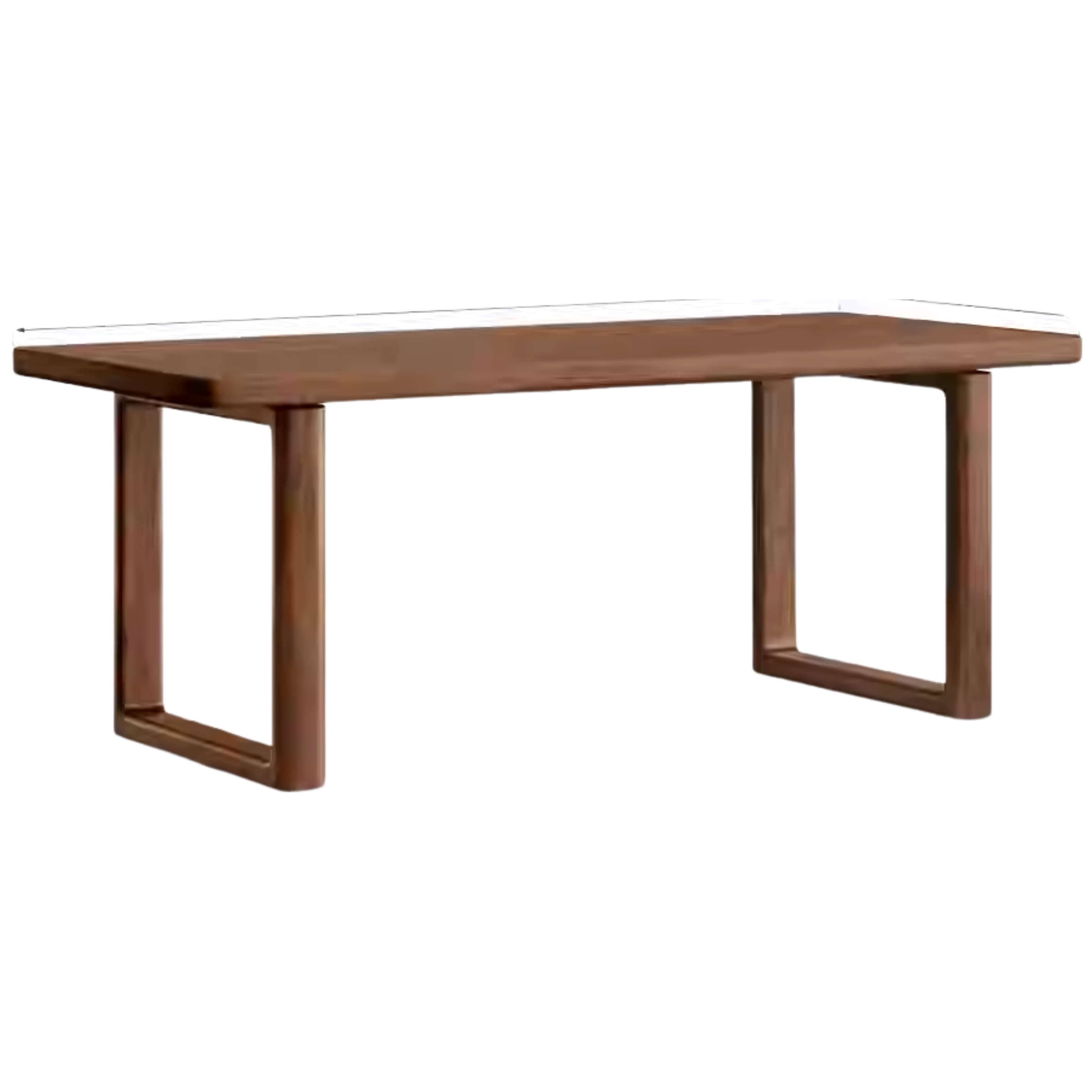 Black Walnut Solid Wood Large Board Dining Table