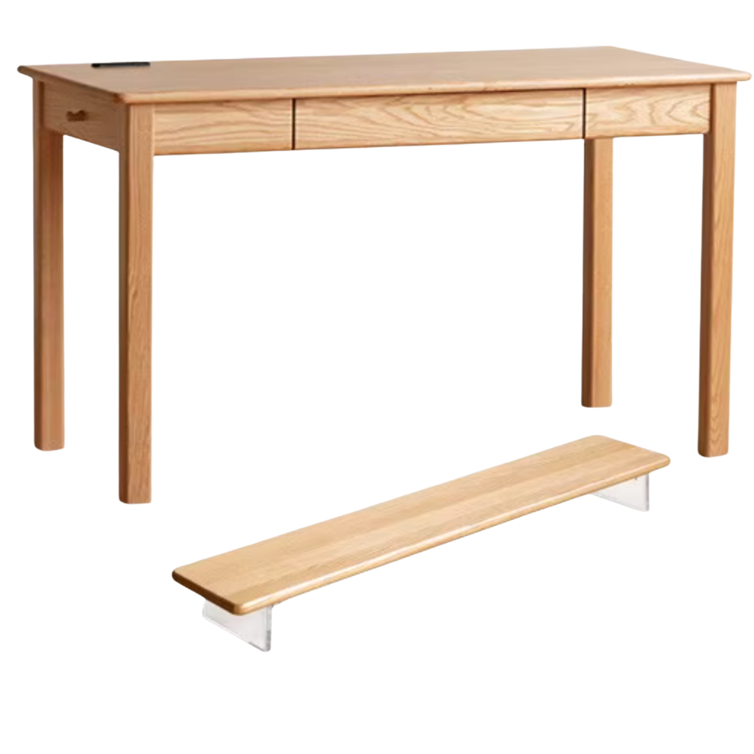 Oak, Beech Solid Wood Office Desk